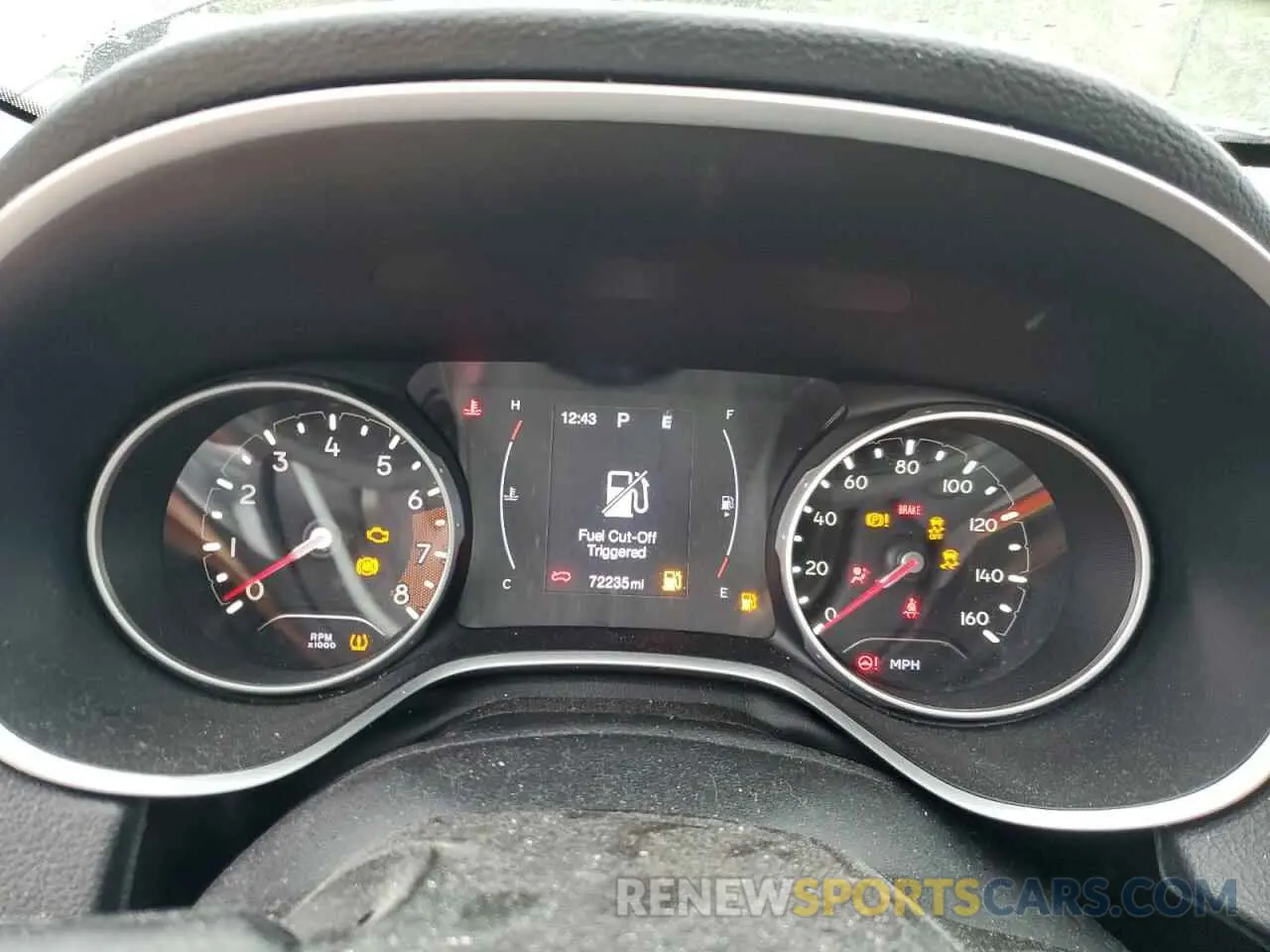 9 Photograph of a damaged car 3C4NJDBB7KT648451 JEEP COMPASS 2019