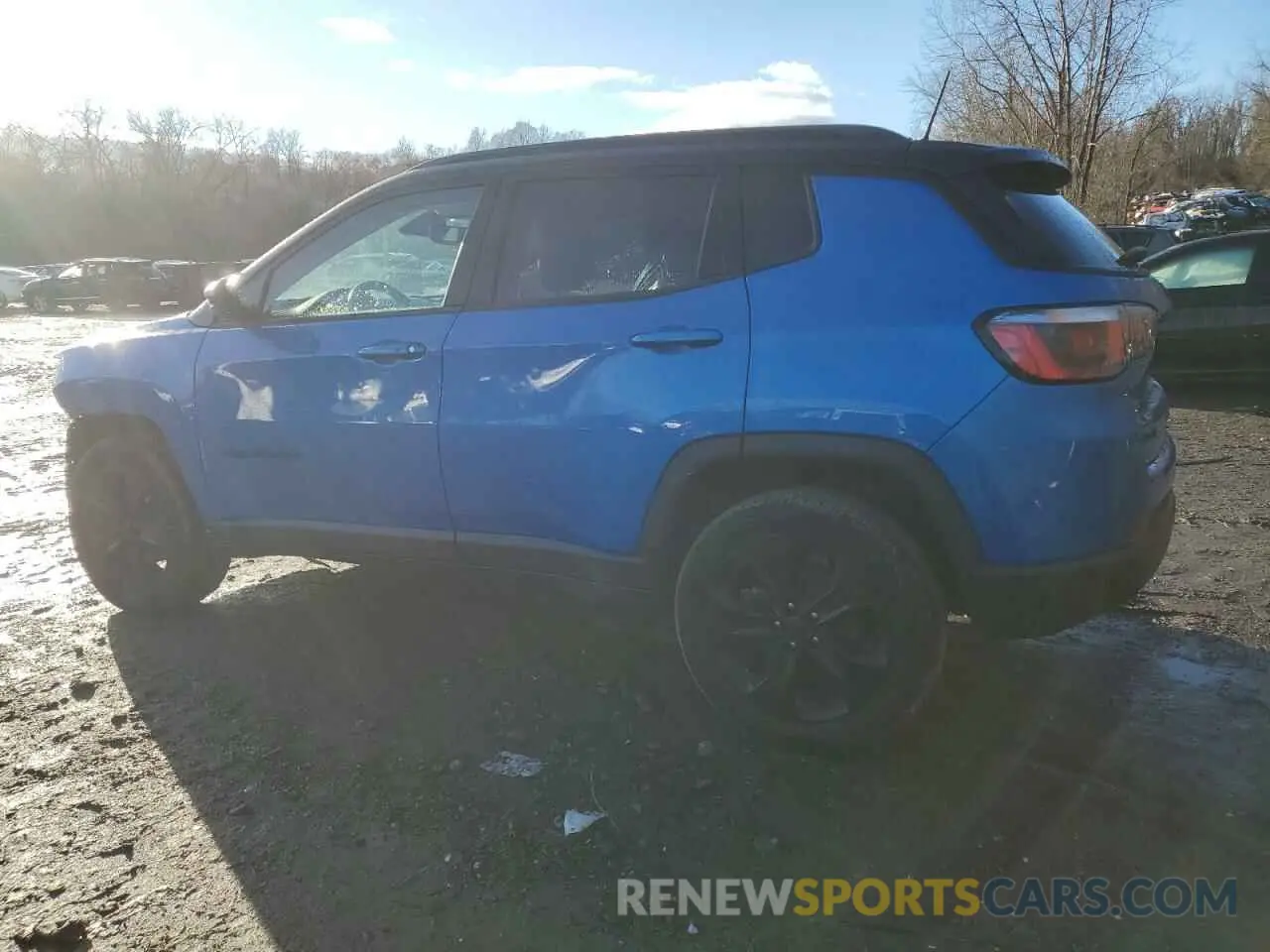 2 Photograph of a damaged car 3C4NJDBB7KT648644 JEEP COMPASS 2019