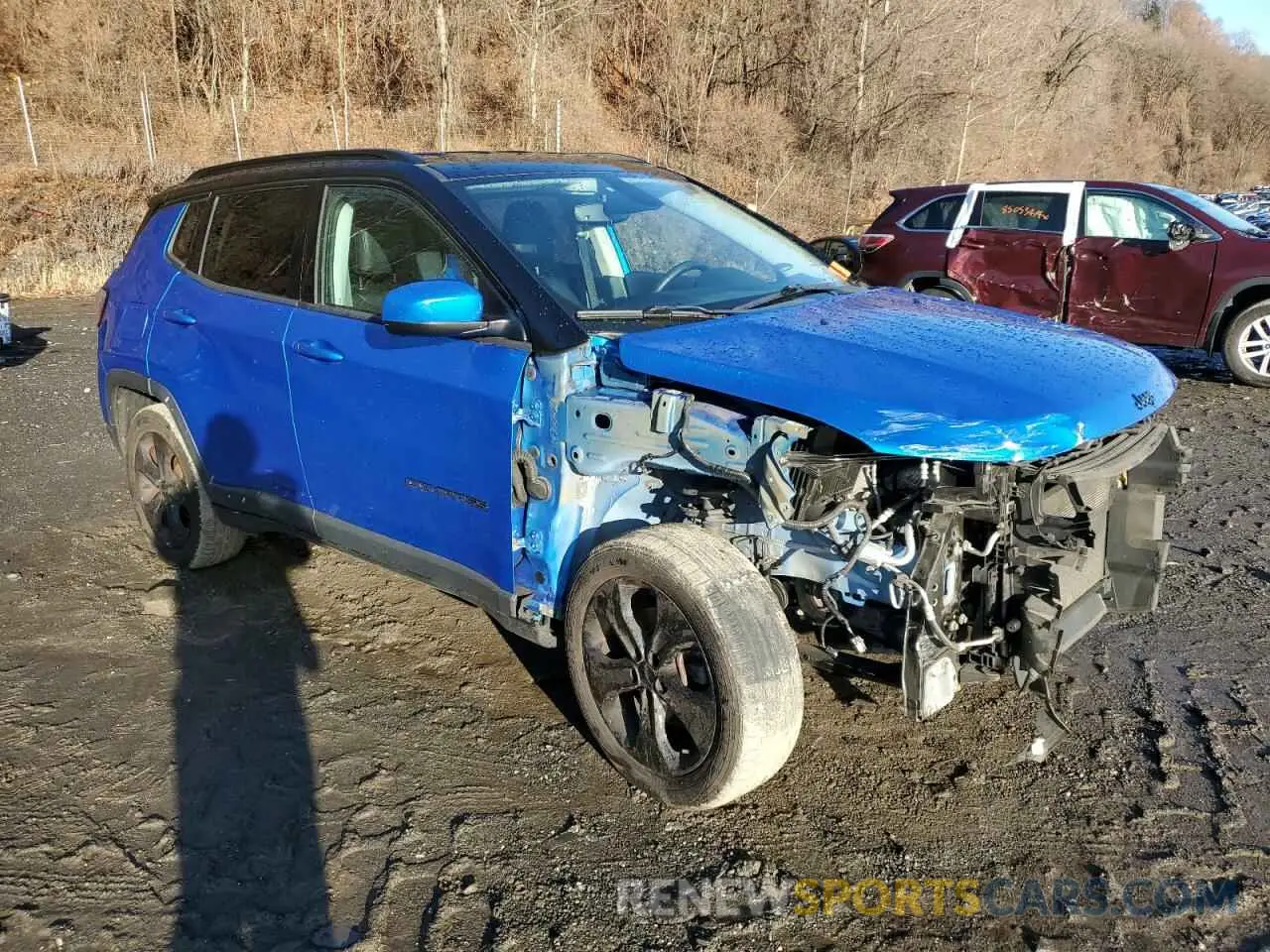 4 Photograph of a damaged car 3C4NJDBB7KT648644 JEEP COMPASS 2019