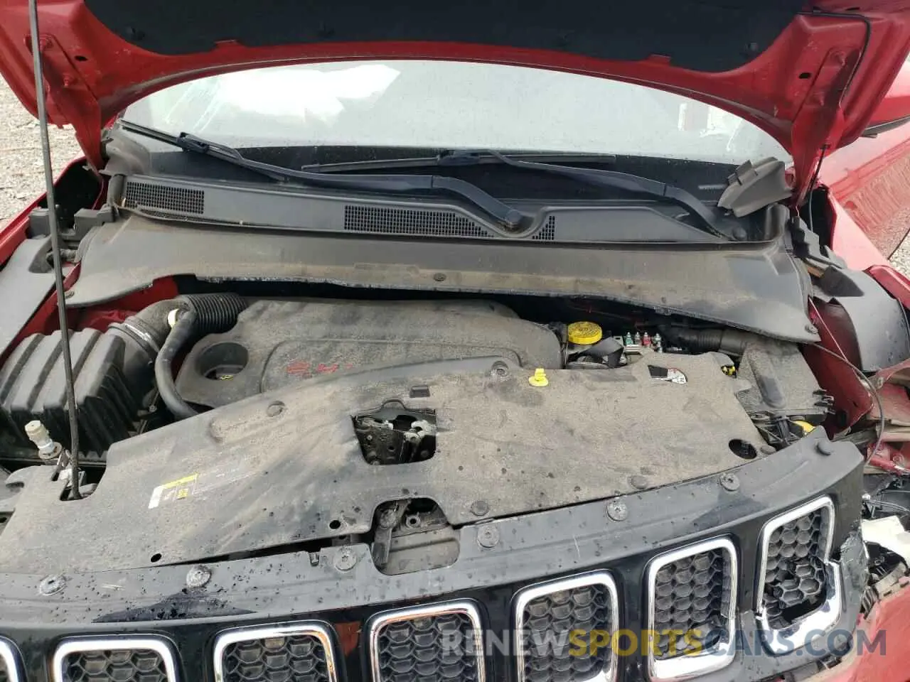 12 Photograph of a damaged car 3C4NJDBB7KT735802 JEEP COMPASS 2019