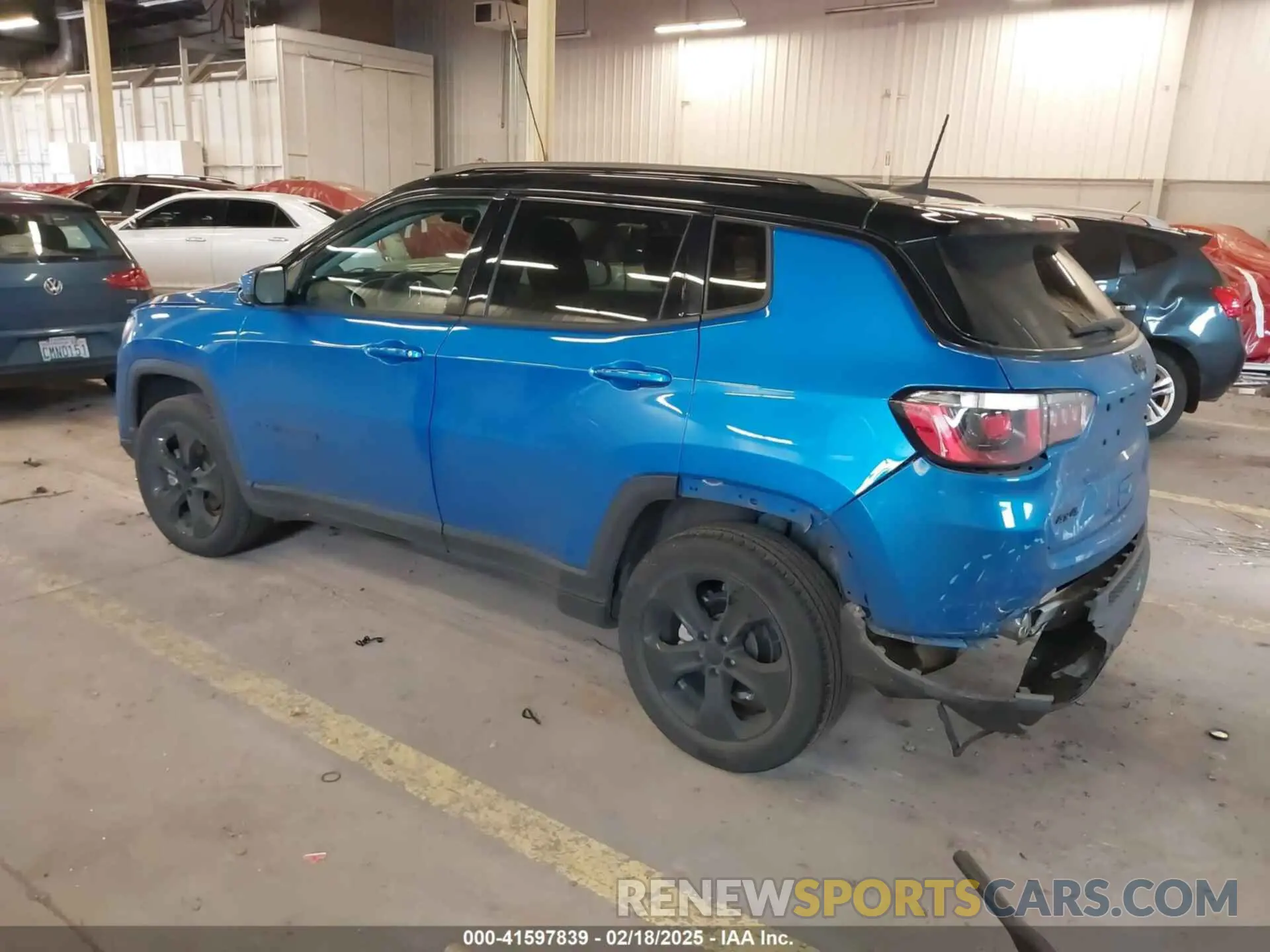 3 Photograph of a damaged car 3C4NJDBB7KT741048 JEEP COMPASS 2019