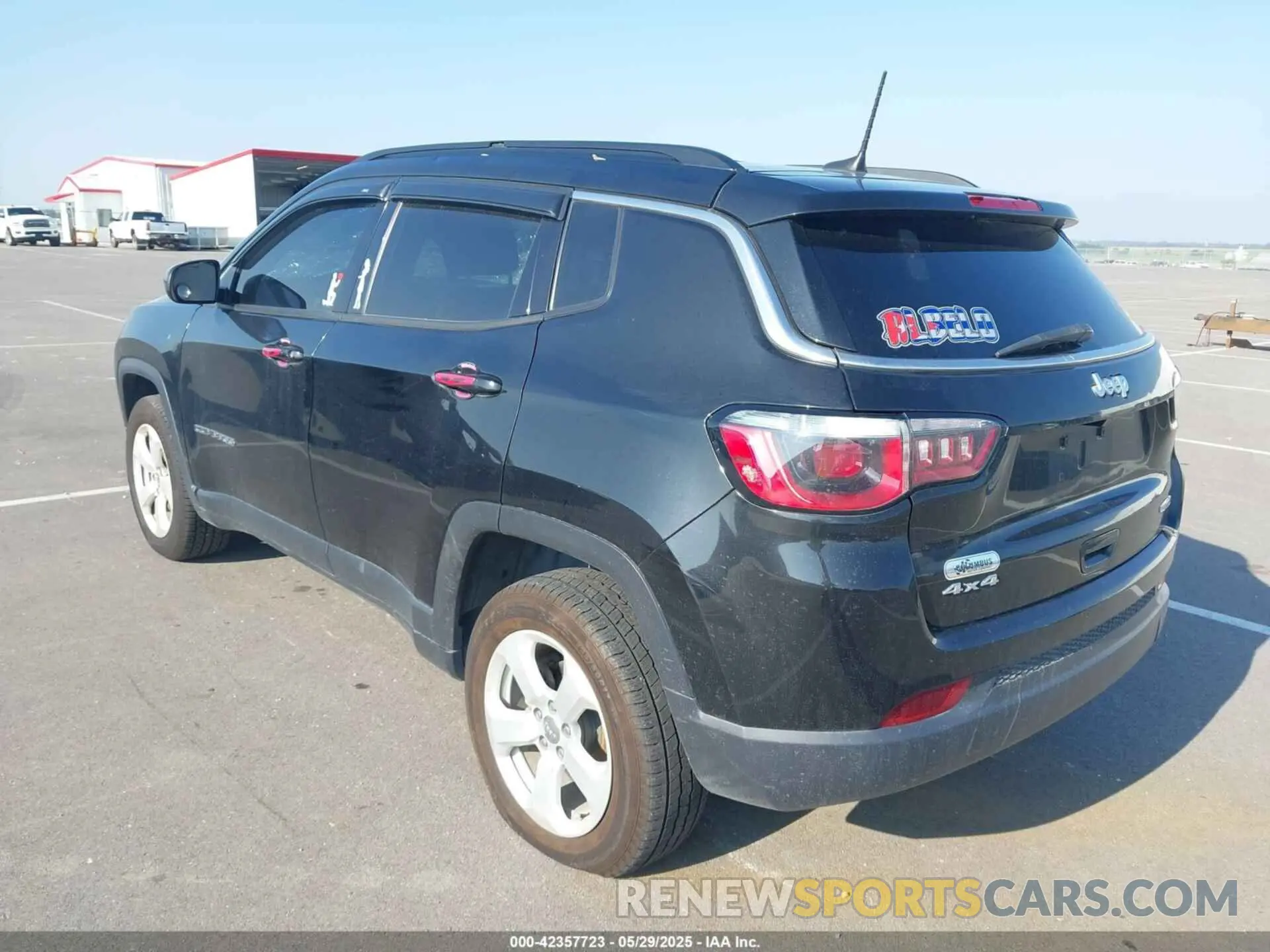 3 Photograph of a damaged car 3C4NJDBB7KT761185 JEEP COMPASS 2019