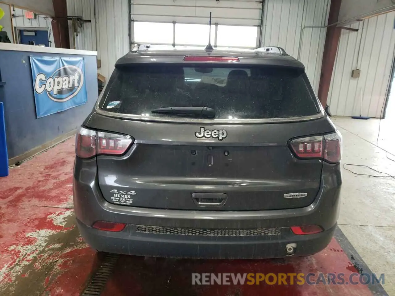 6 Photograph of a damaged car 3C4NJDBB7KT806934 JEEP COMPASS 2019