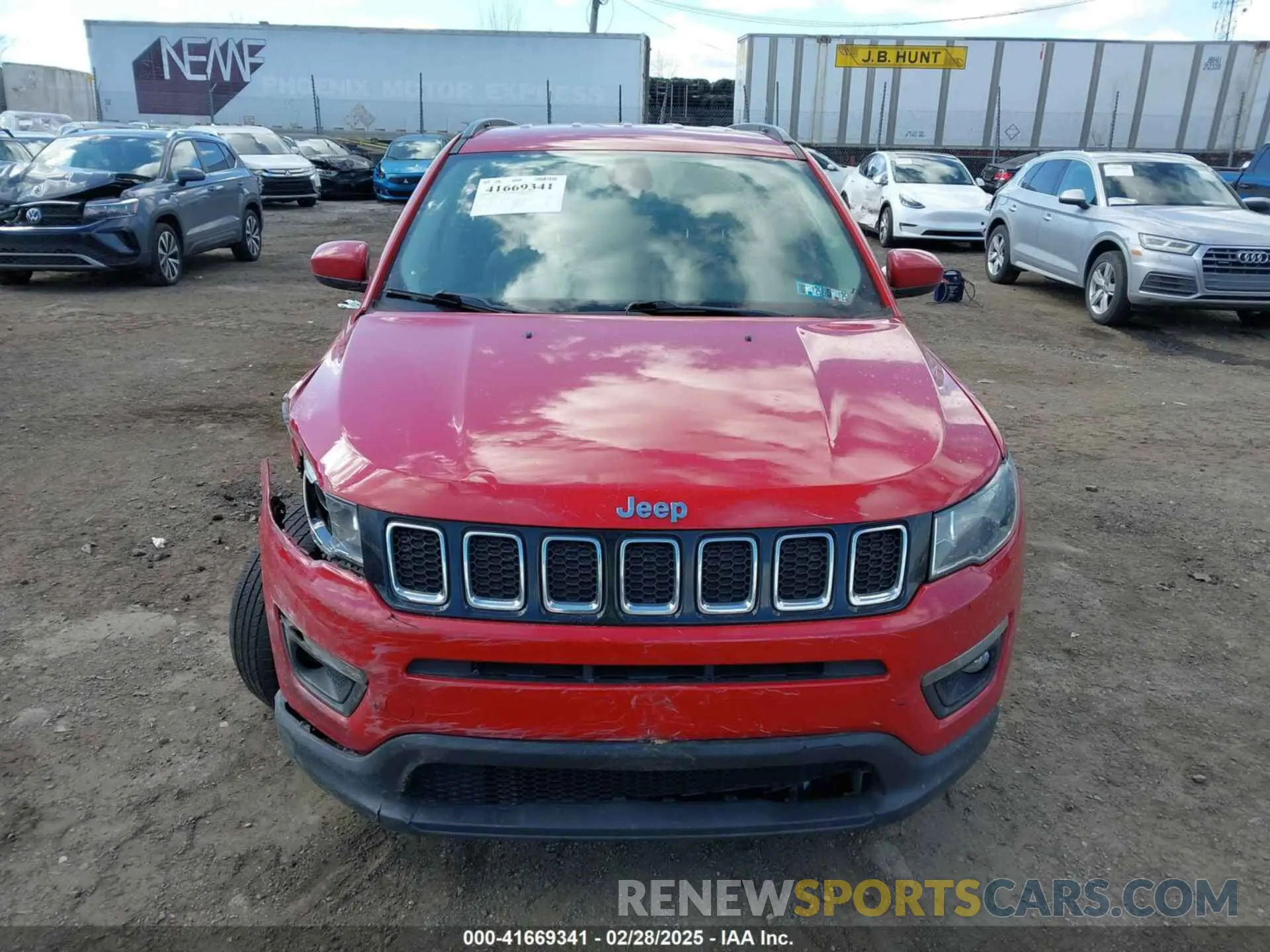 11 Photograph of a damaged car 3C4NJDBB7KT828772 JEEP COMPASS 2019