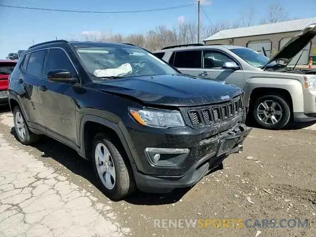 10 Photograph of a damaged car 3C4NJDBB7KT847886 JEEP COMPASS 2019