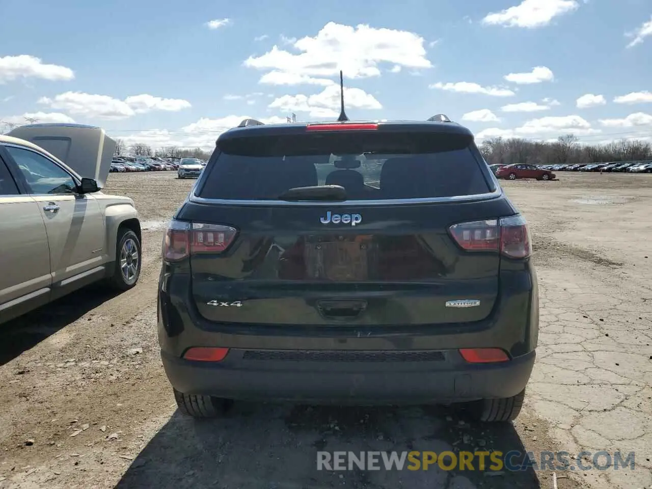 6 Photograph of a damaged car 3C4NJDBB7KT847886 JEEP COMPASS 2019