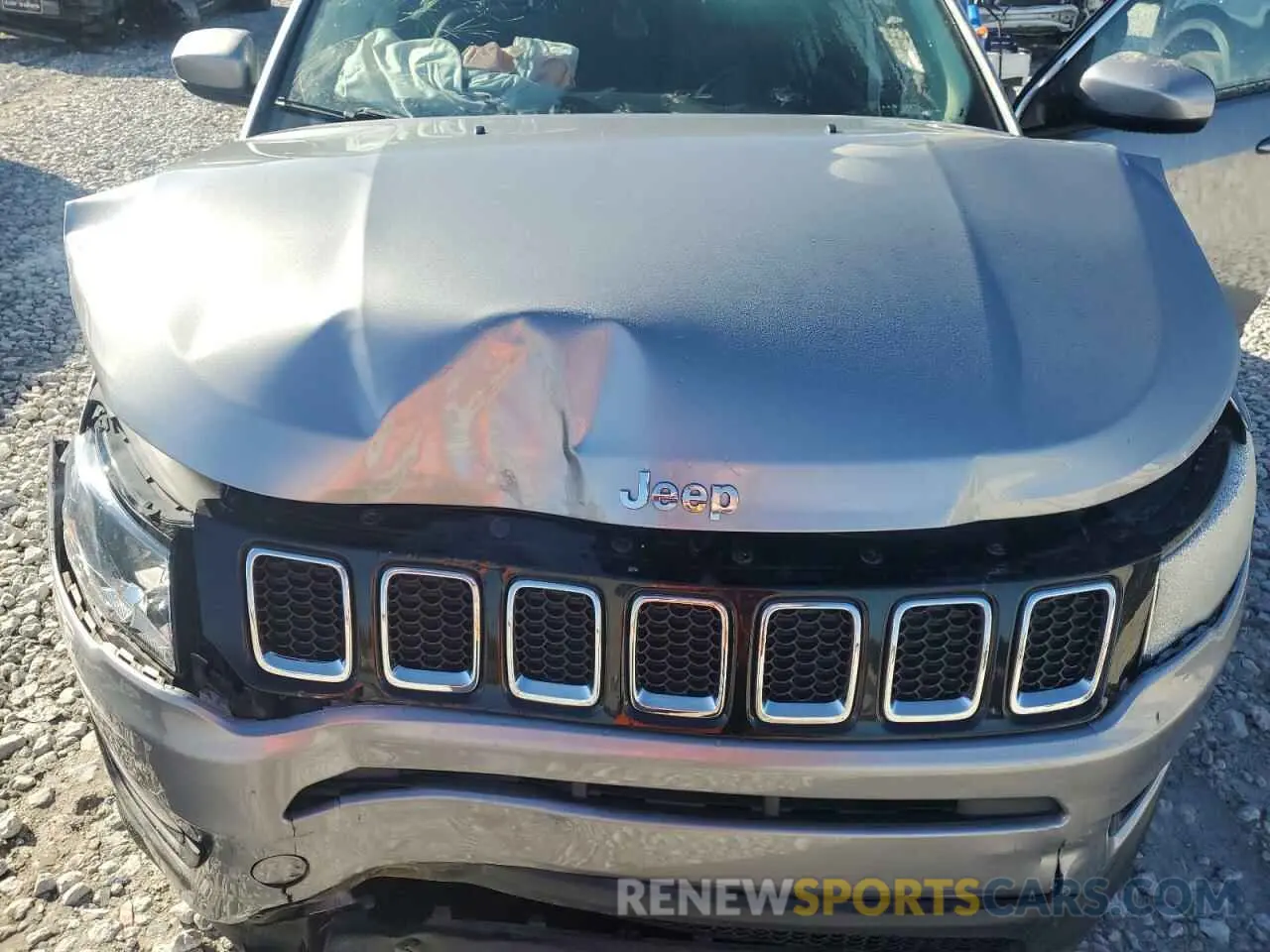 12 Photograph of a damaged car 3C4NJDBB7KT849802 JEEP COMPASS 2019