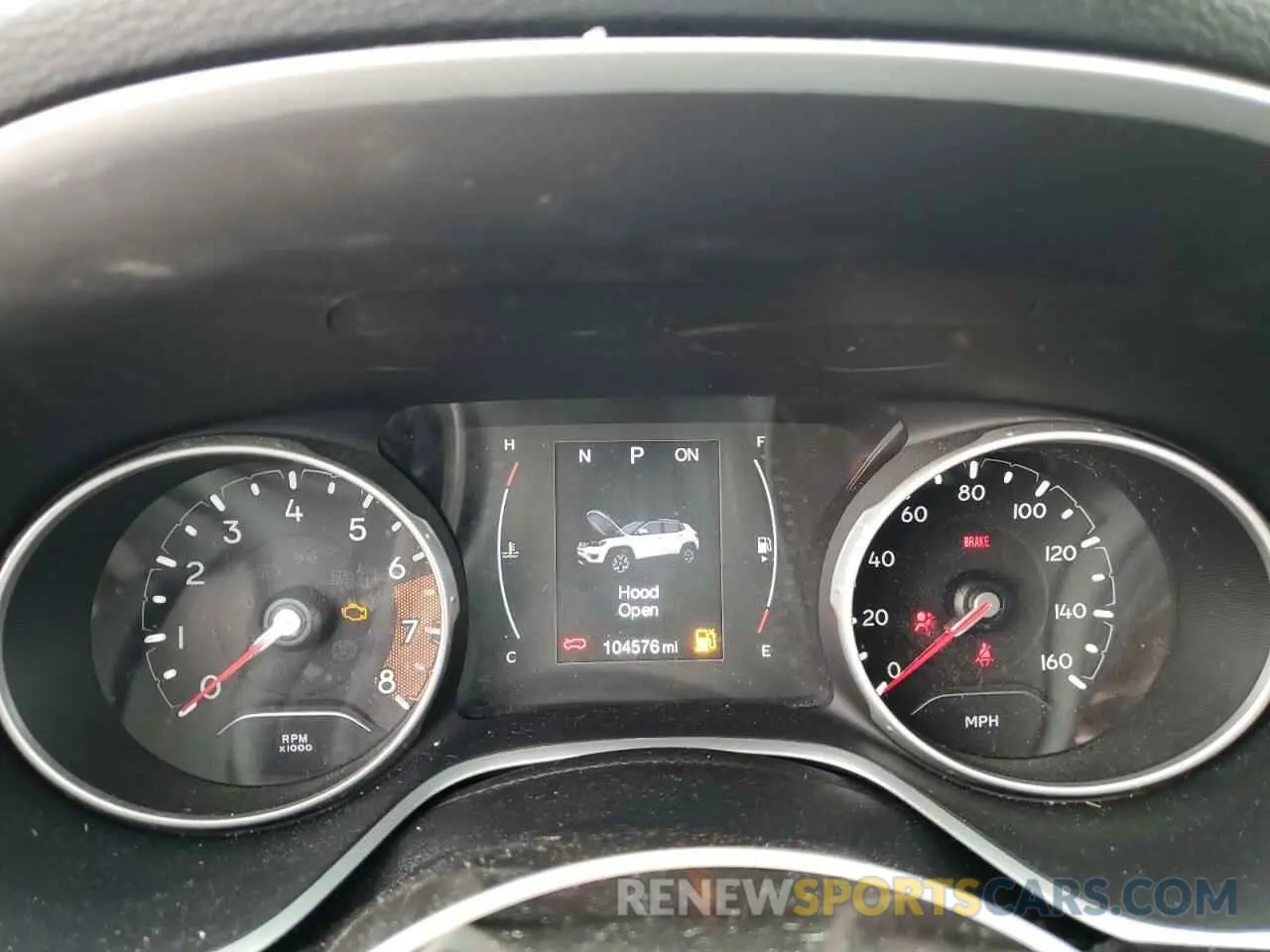 9 Photograph of a damaged car 3C4NJDBB8KT599275 JEEP COMPASS 2019
