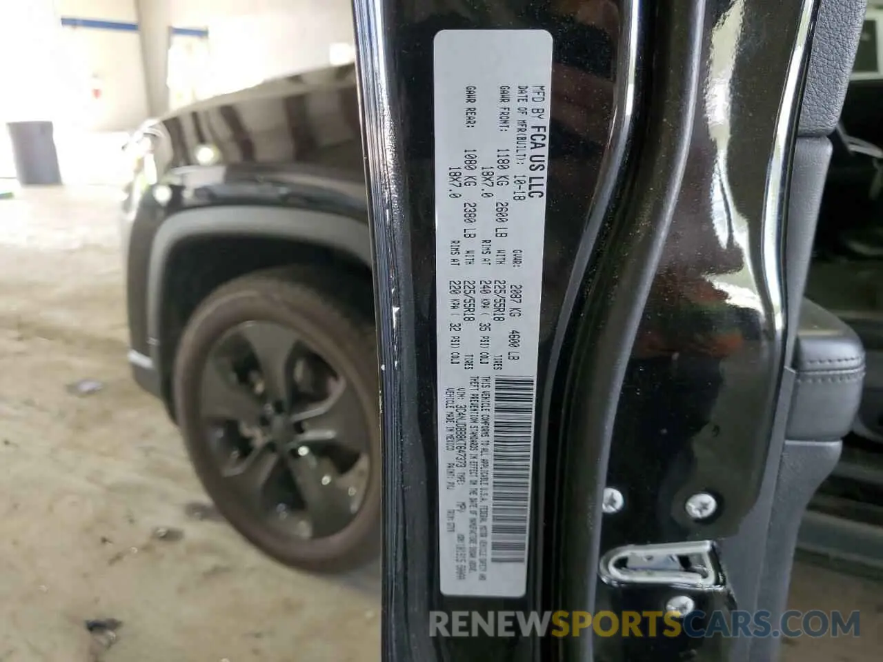 13 Photograph of a damaged car 3C4NJDBB8KT647373 JEEP COMPASS 2019