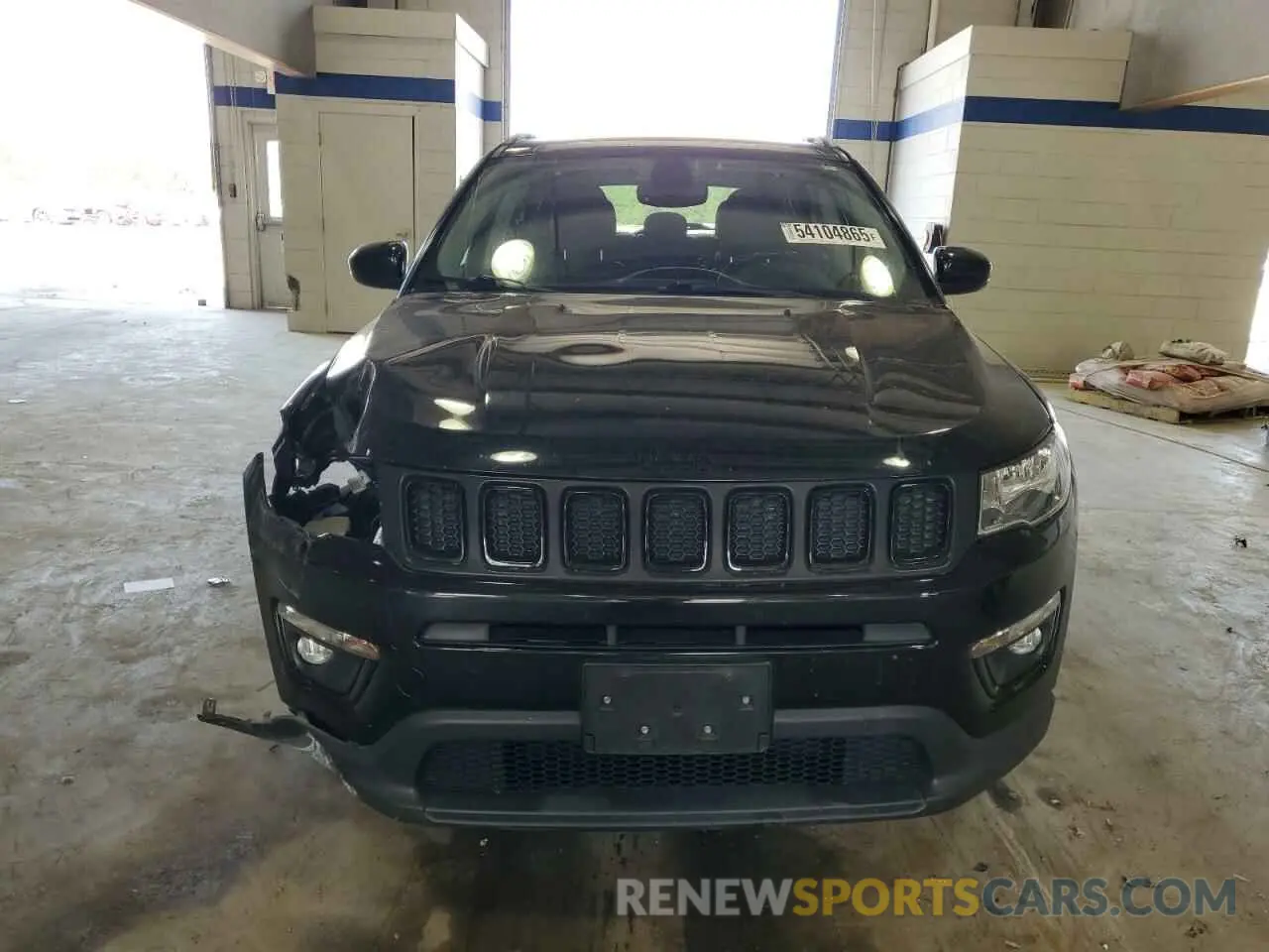 5 Photograph of a damaged car 3C4NJDBB8KT647373 JEEP COMPASS 2019