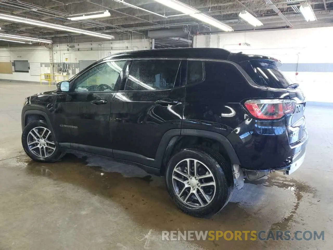 2 Photograph of a damaged car 3C4NJDBB8KT786726 JEEP COMPASS 2019