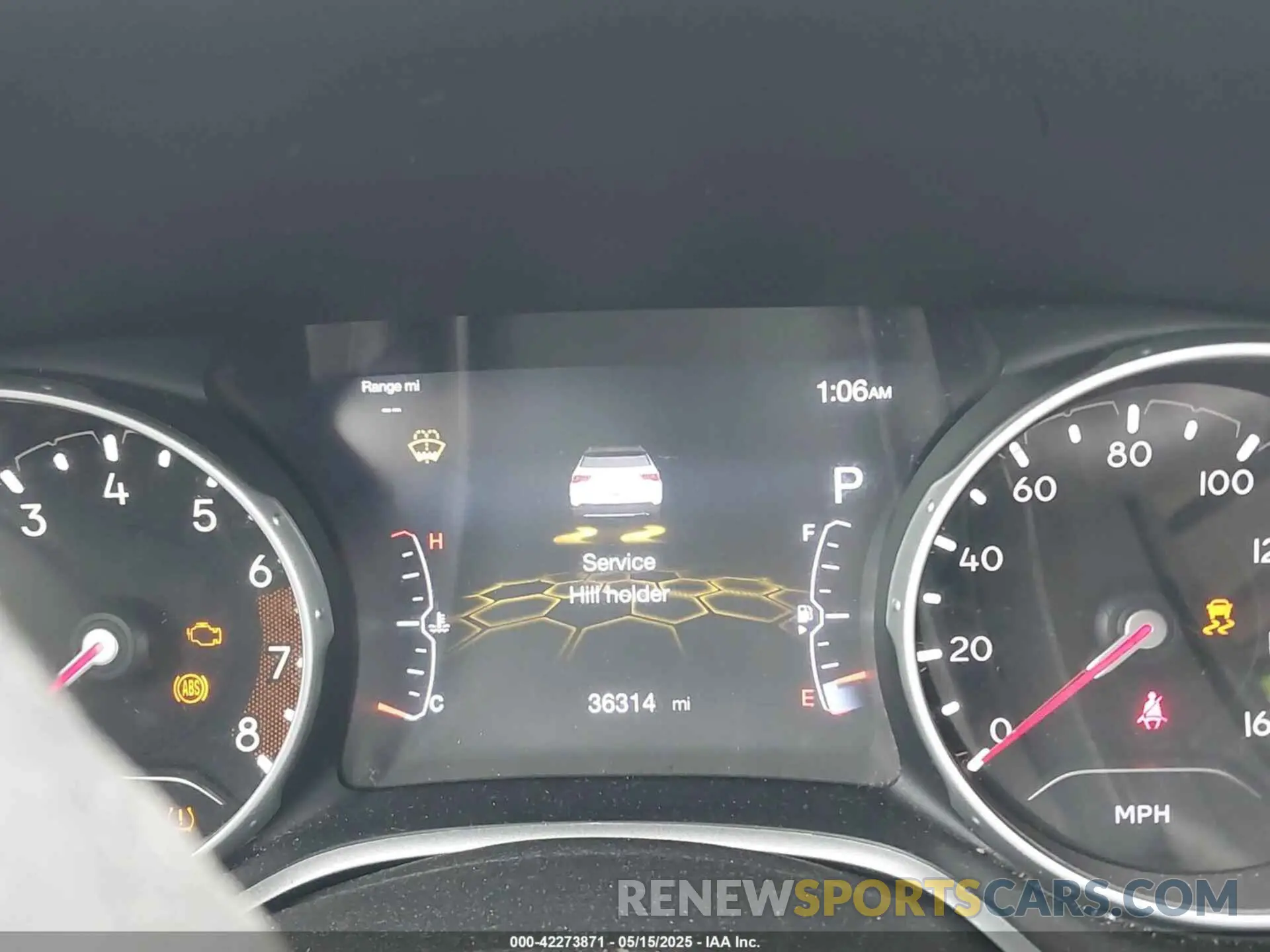15 Photograph of a damaged car 3C4NJDBB8KT828747 JEEP COMPASS 2019