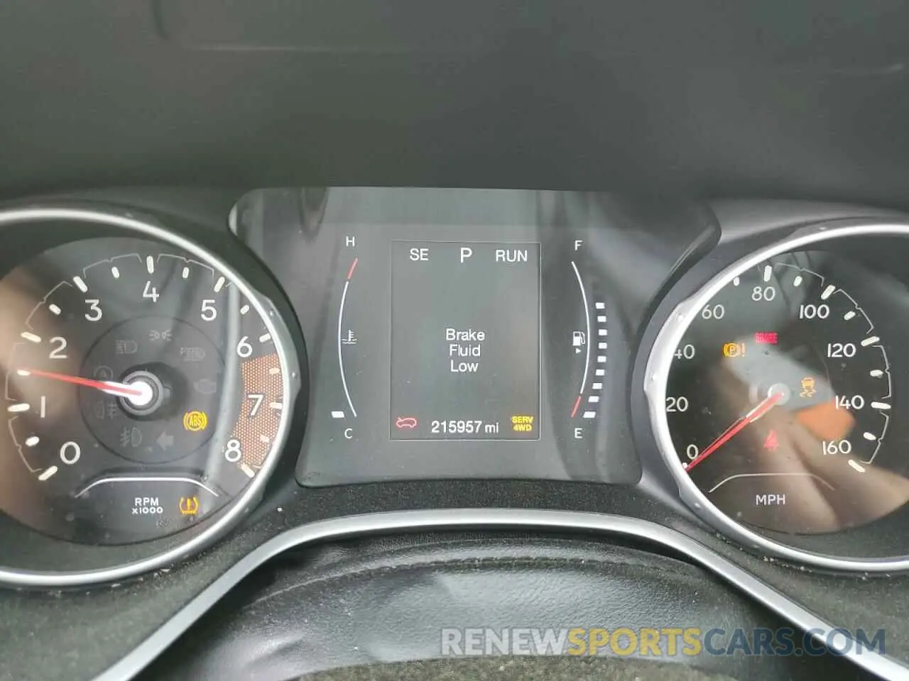 9 Photograph of a damaged car 3C4NJDBB8KT849503 JEEP COMPASS 2019
