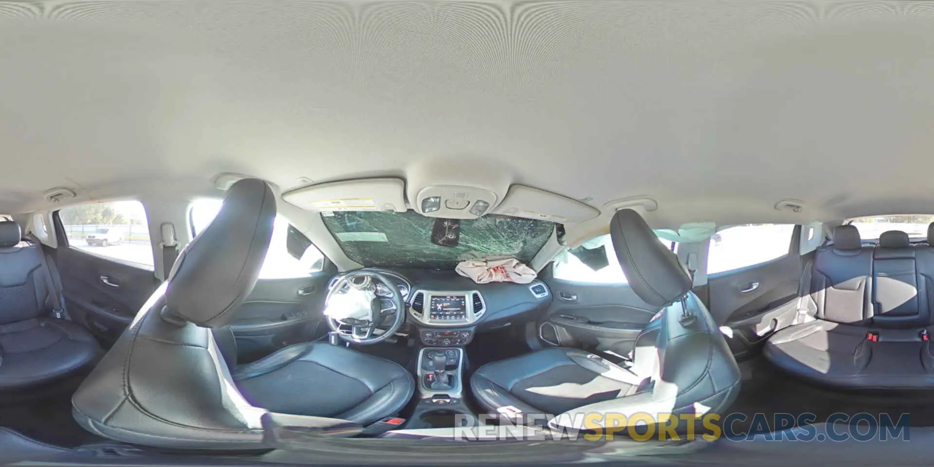 14 Photograph of a damaged car 3C4NJDBB9KT665820 JEEP COMPASS 2019