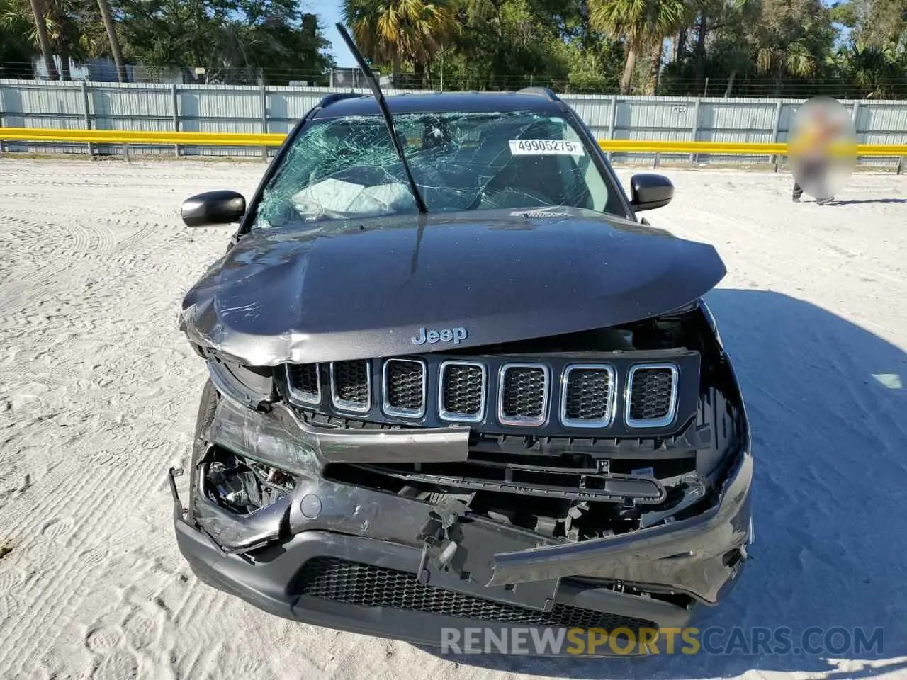 5 Photograph of a damaged car 3C4NJDBB9KT665820 JEEP COMPASS 2019