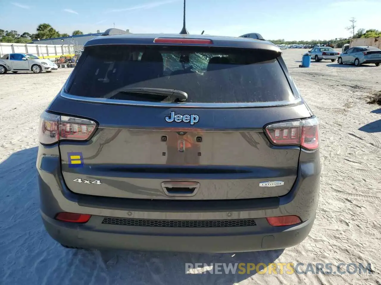 6 Photograph of a damaged car 3C4NJDBB9KT665820 JEEP COMPASS 2019