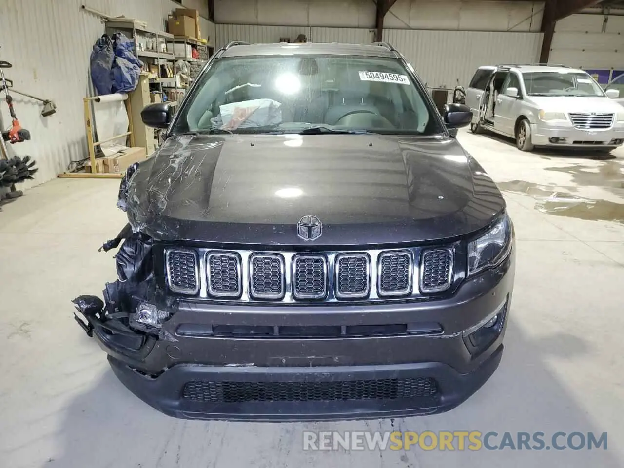 5 Photograph of a damaged car 3C4NJDBB9KT813447 JEEP COMPASS 2019