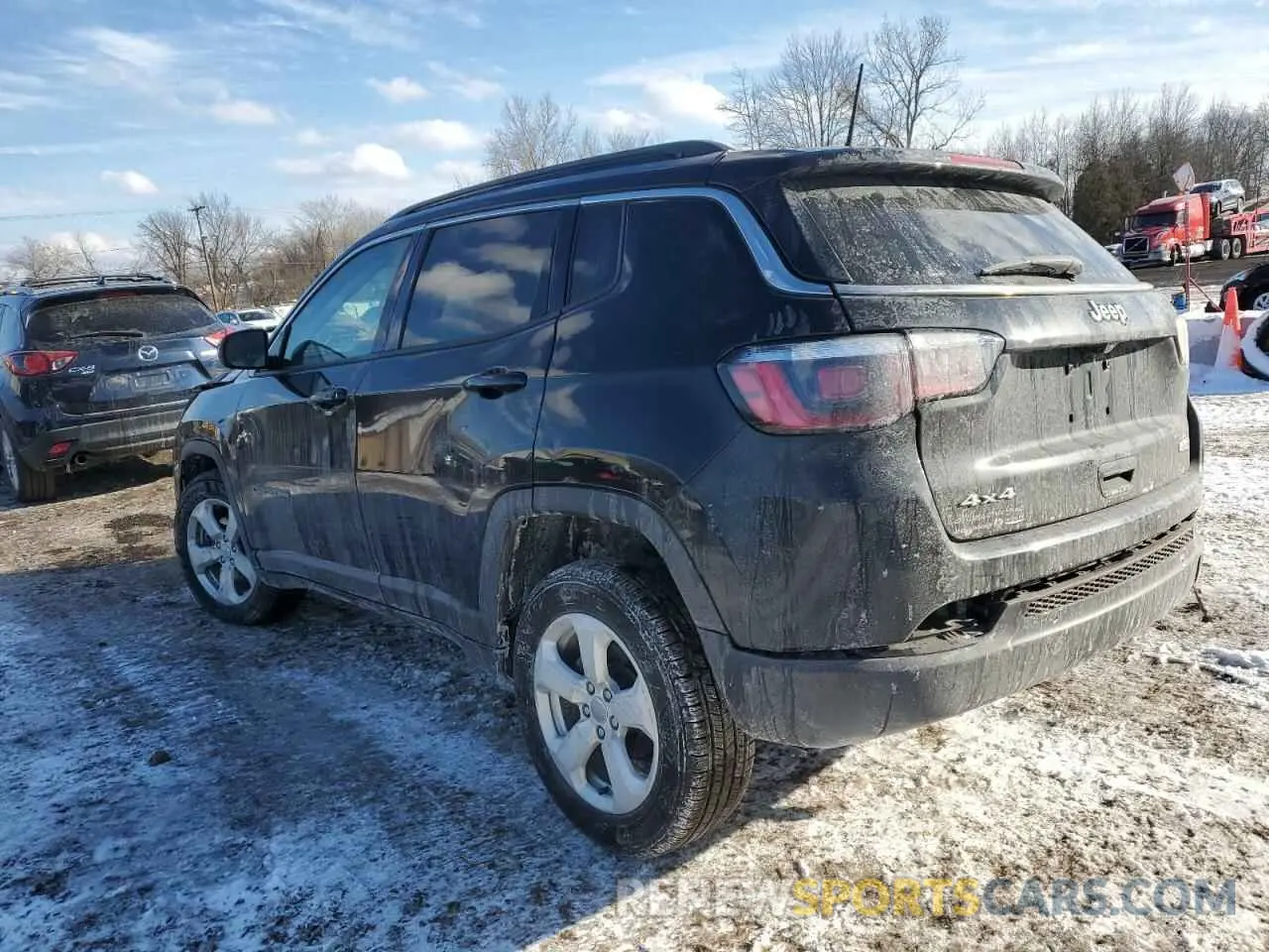 2 Photograph of a damaged car 3C4NJDBB9KT850773 JEEP COMPASS 2019