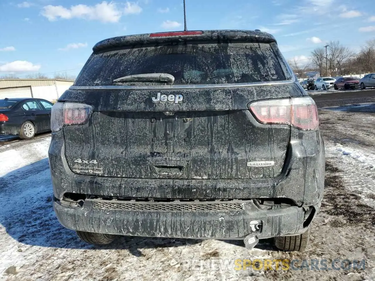 6 Photograph of a damaged car 3C4NJDBB9KT850773 JEEP COMPASS 2019