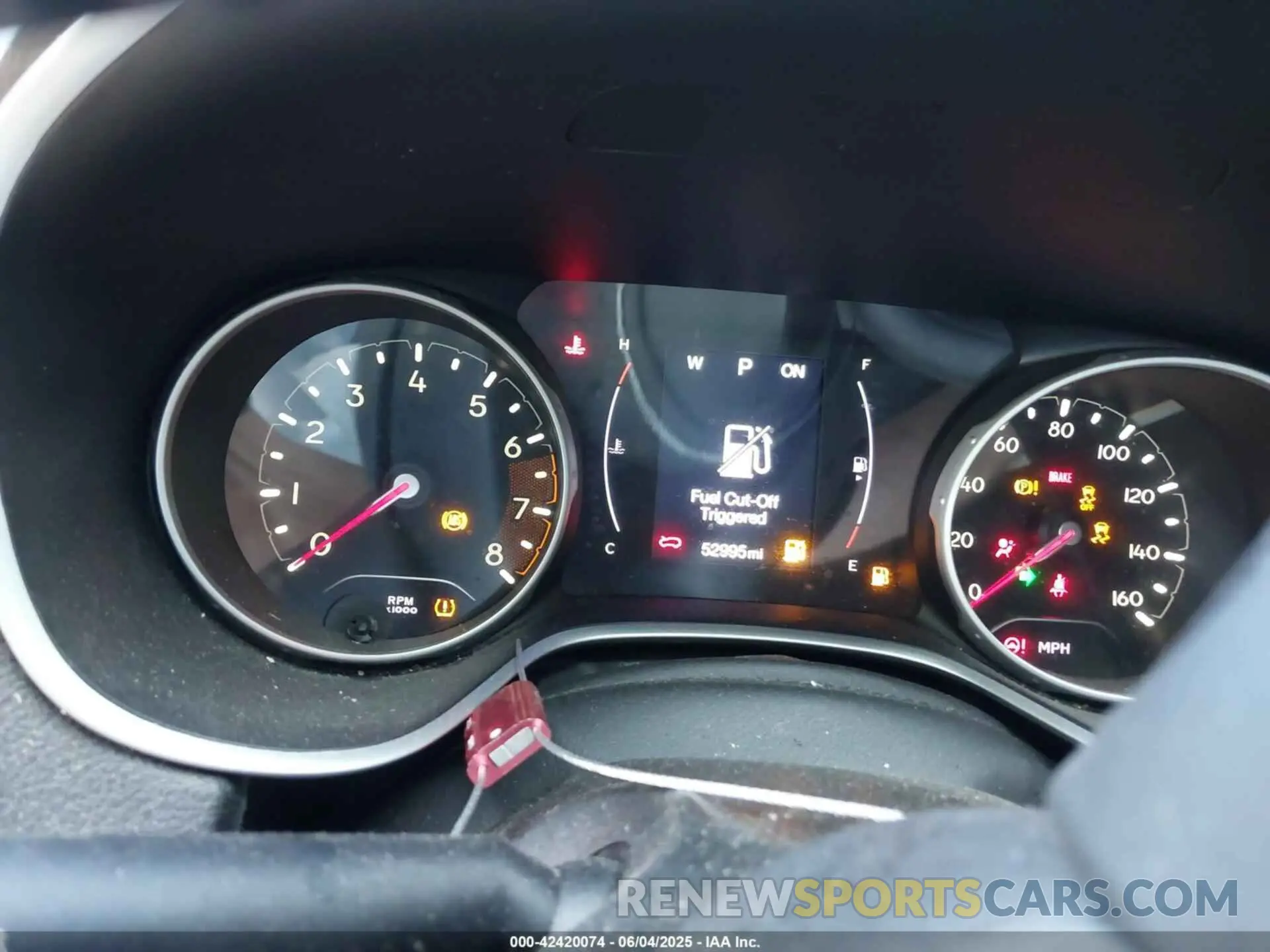 7 Photograph of a damaged car 3C4NJDBBXKT653482 JEEP COMPASS 2019