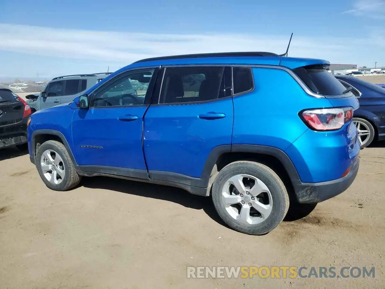 2 Photograph of a damaged car 3C4NJDBBXKT806569 JEEP COMPASS 2019