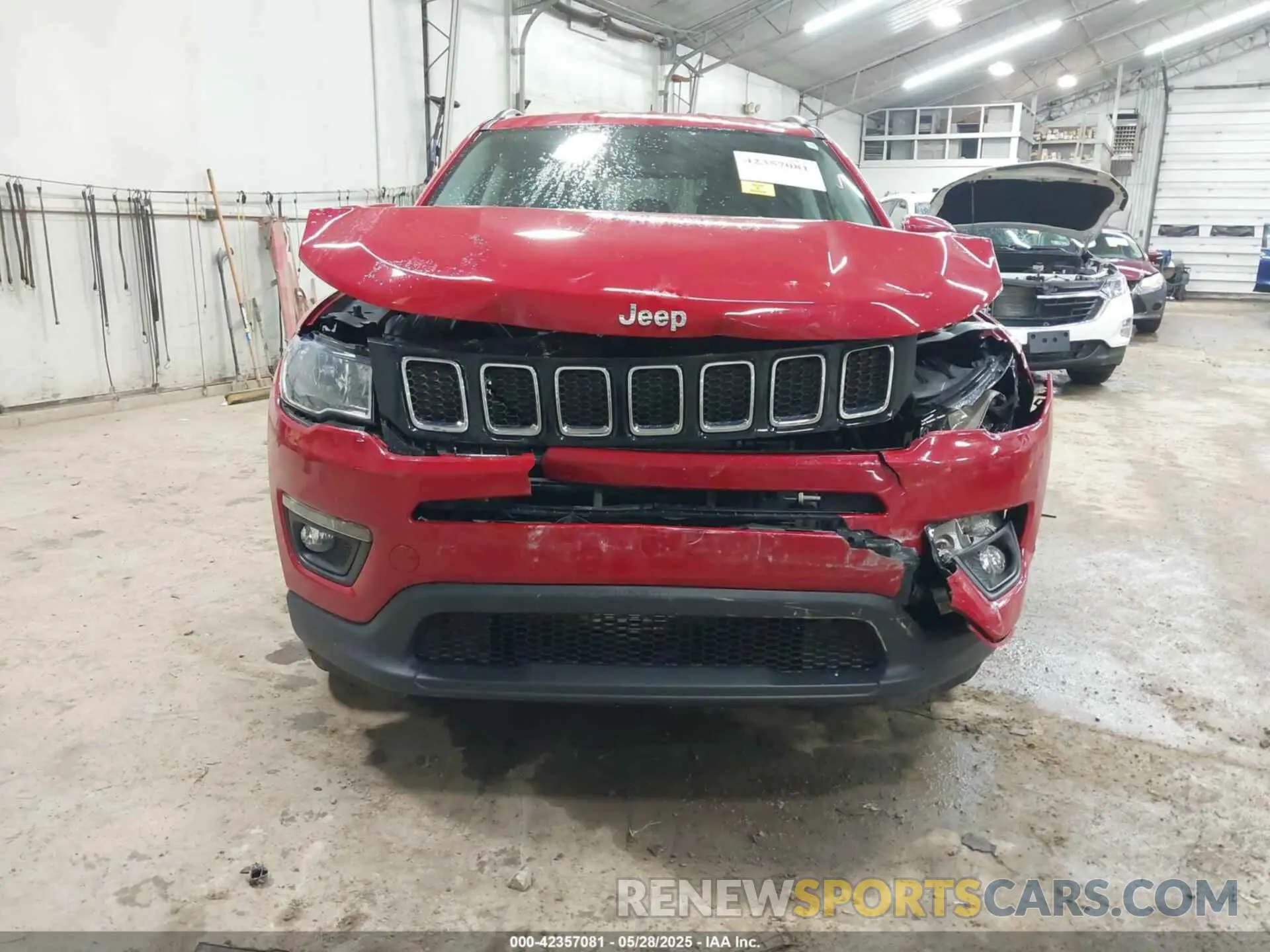12 Photograph of a damaged car 3C4NJDBBXKT849955 JEEP COMPASS 2019
