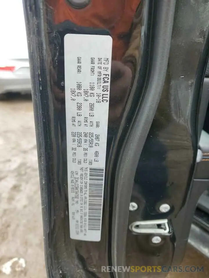 13 Photograph of a damaged car 3C4NJDCB0KT647592 JEEP COMPASS 2019