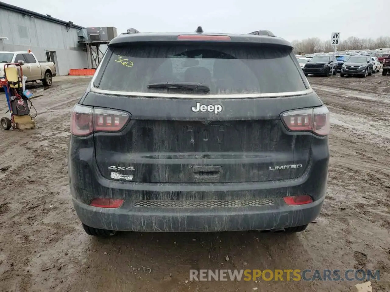 6 Photograph of a damaged car 3C4NJDCB0KT647592 JEEP COMPASS 2019