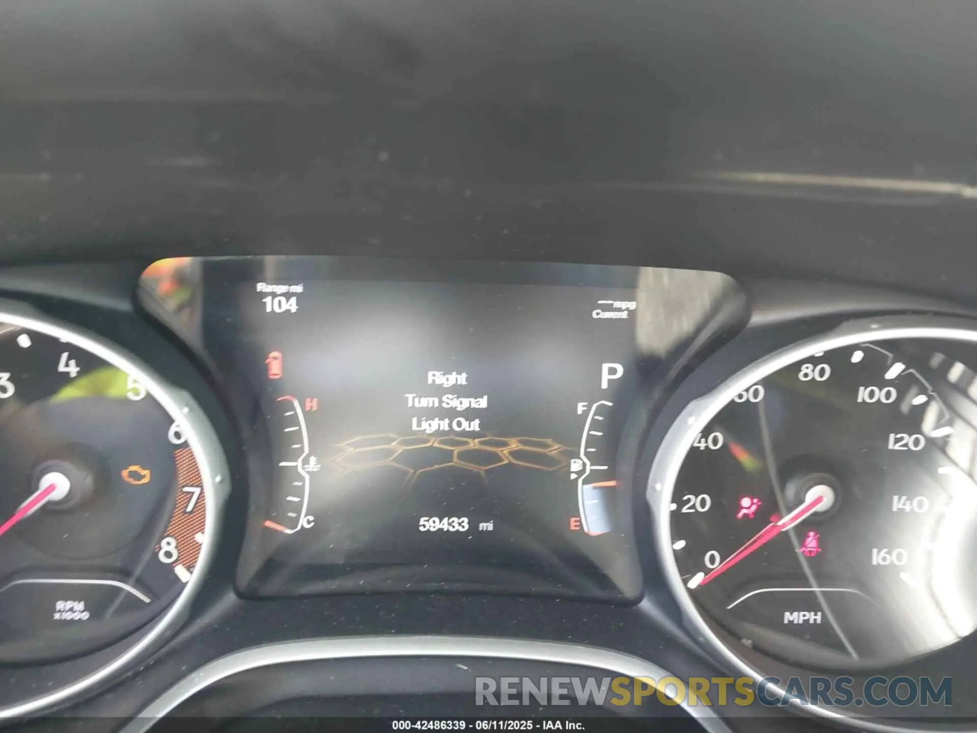 7 Photograph of a damaged car 3C4NJDCB0KT656504 JEEP COMPASS 2019