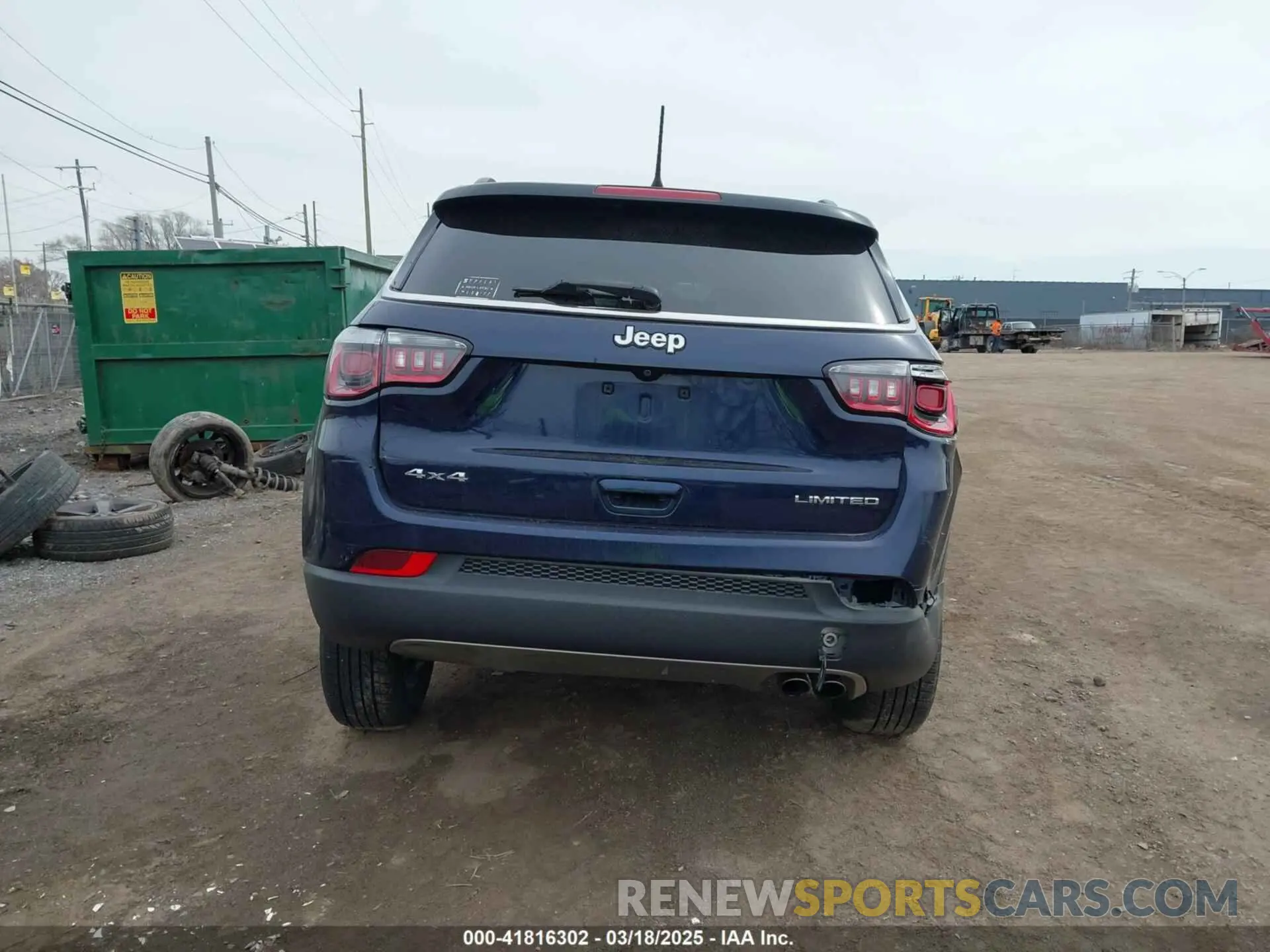 16 Photograph of a damaged car 3C4NJDCB0KT666322 JEEP COMPASS 2019