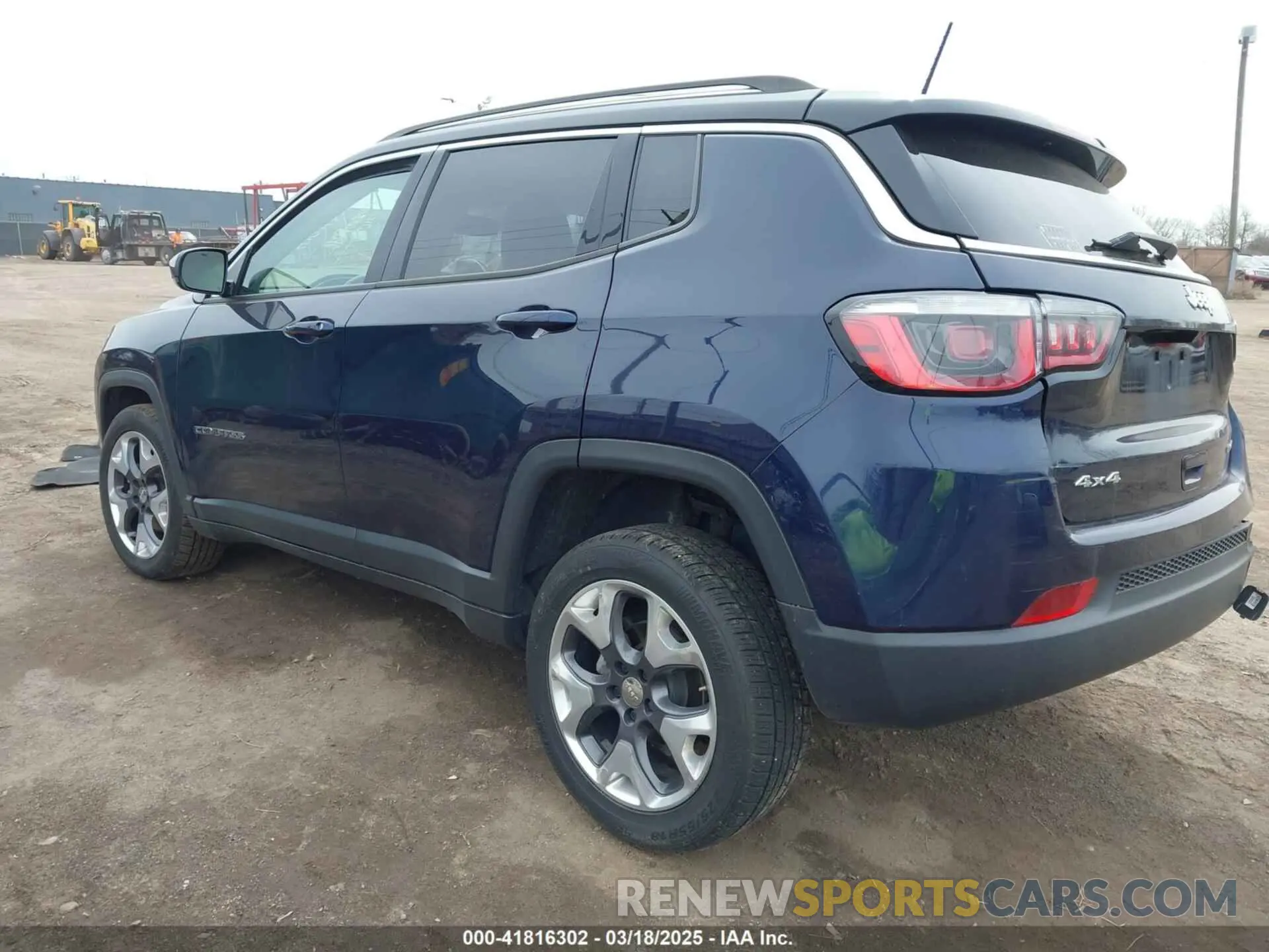 3 Photograph of a damaged car 3C4NJDCB0KT666322 JEEP COMPASS 2019