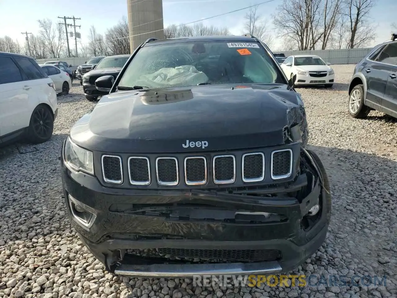 5 Photograph of a damaged car 3C4NJDCB0KT672458 JEEP COMPASS 2019