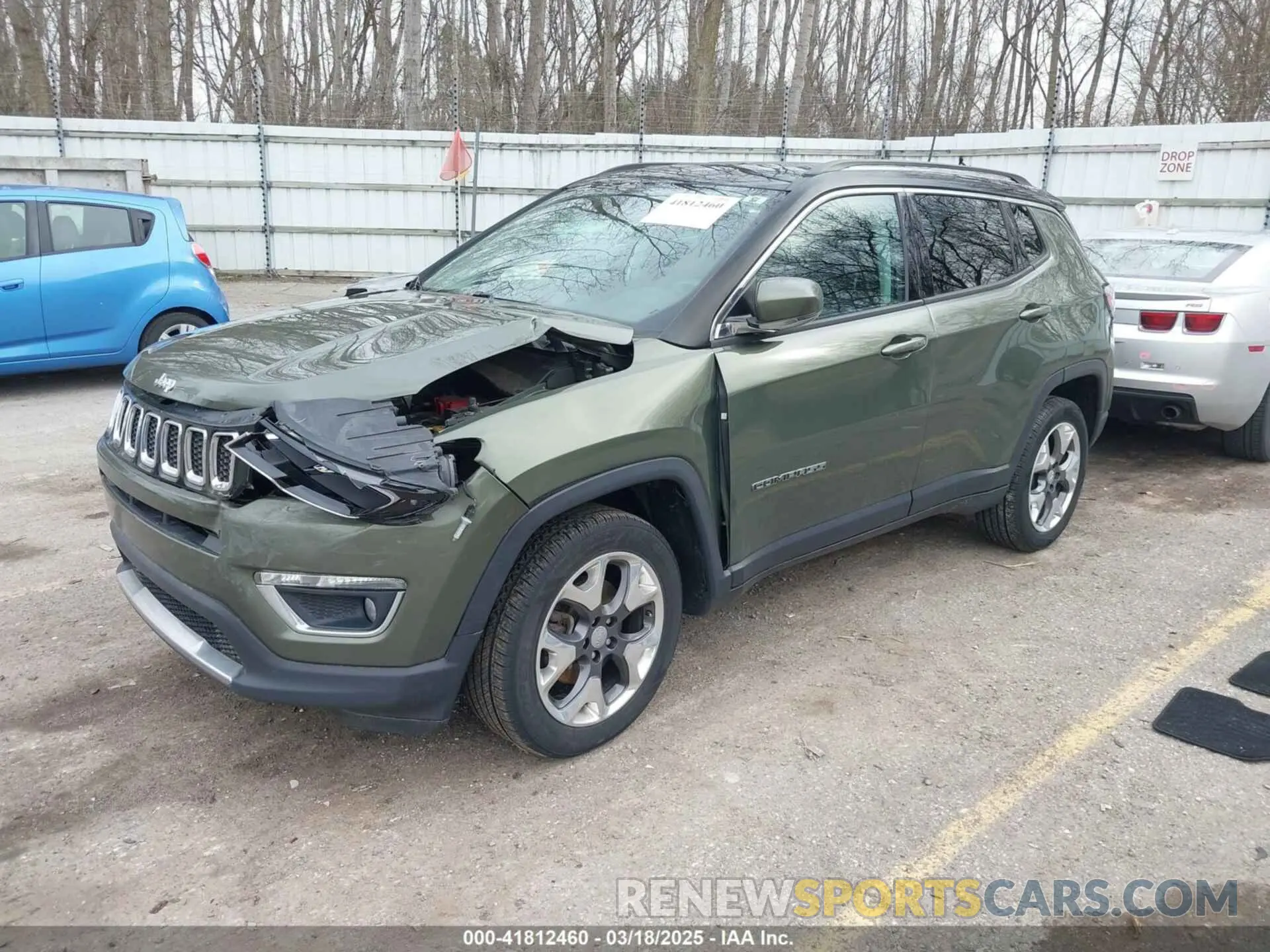 2 Photograph of a damaged car 3C4NJDCB0KT812069 JEEP COMPASS 2019