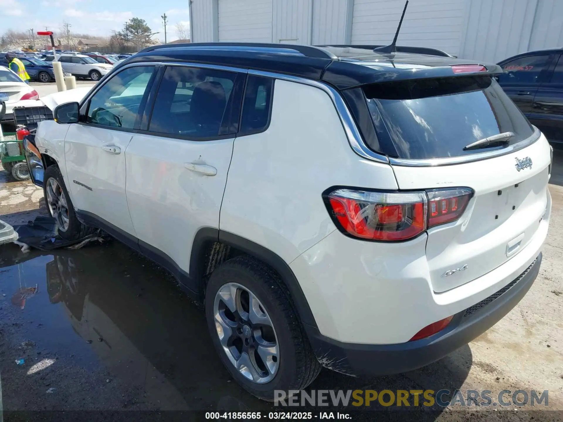 3 Photograph of a damaged car 3C4NJDCB0KT827087 JEEP COMPASS 2019