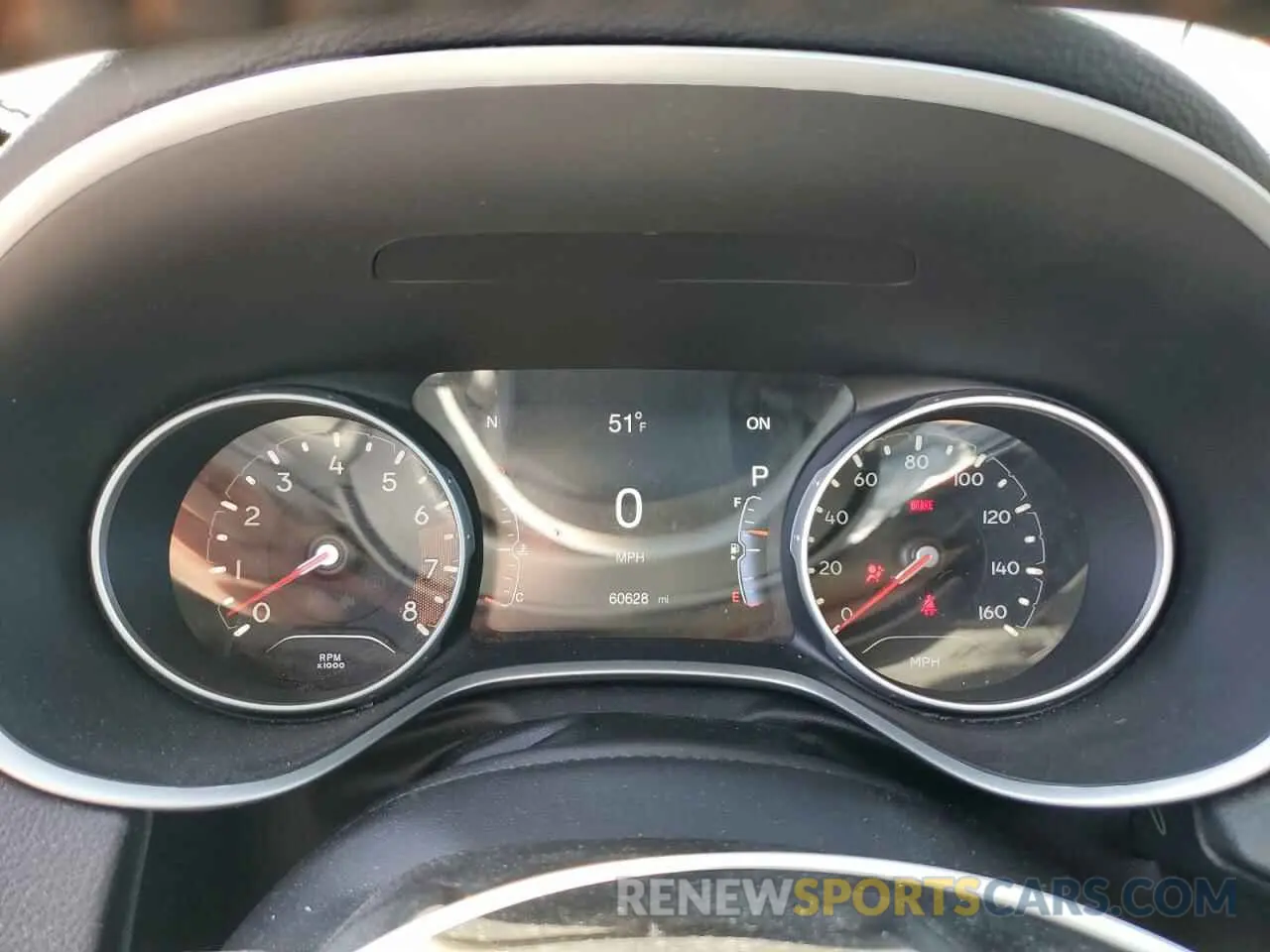 9 Photograph of a damaged car 3C4NJDCB0KT842382 JEEP COMPASS 2019