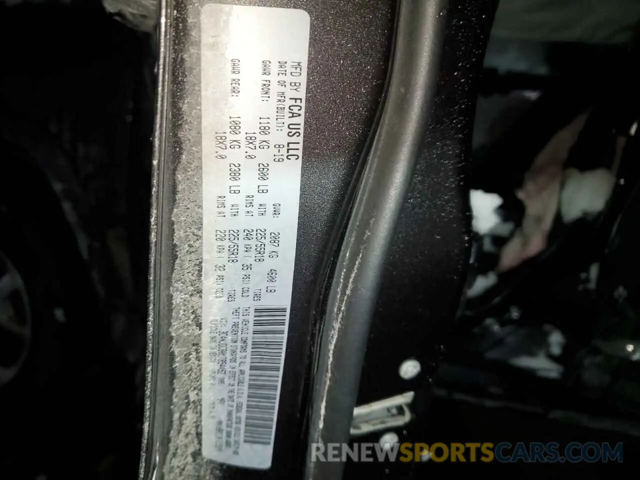 13 Photograph of a damaged car 3C4NJDCB0KT854452 JEEP COMPASS 2019
