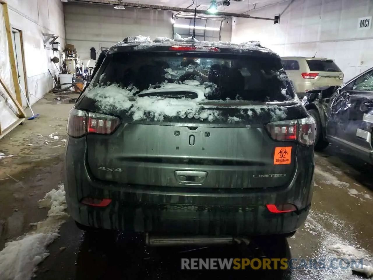 6 Photograph of a damaged car 3C4NJDCB0KT854452 JEEP COMPASS 2019