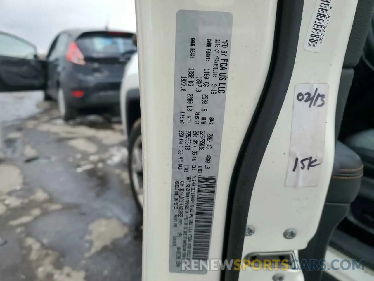 13 Photograph of a damaged car 3C4NJDCB1KT619882 JEEP COMPASS 2019