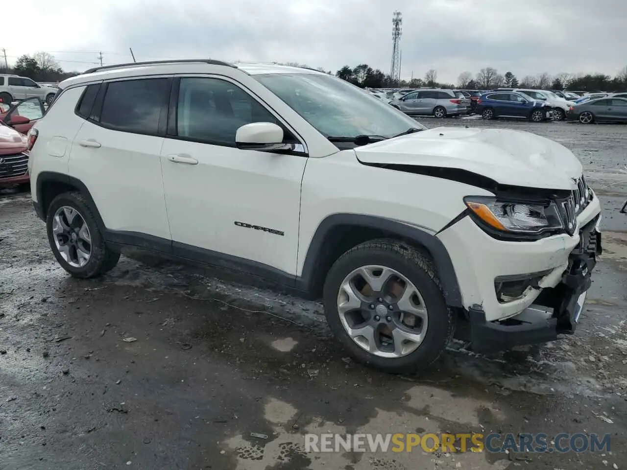 4 Photograph of a damaged car 3C4NJDCB1KT619882 JEEP COMPASS 2019