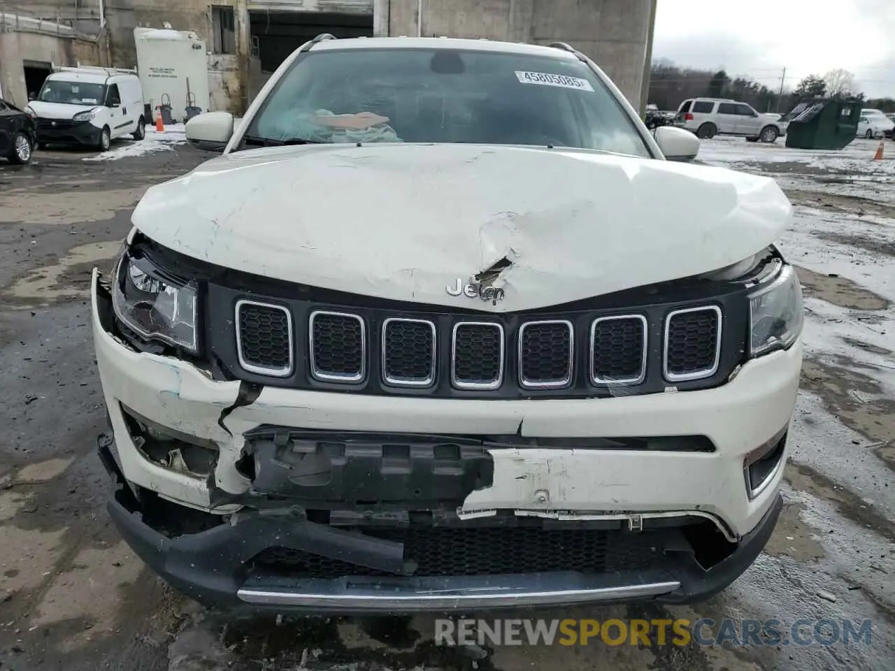 5 Photograph of a damaged car 3C4NJDCB1KT619882 JEEP COMPASS 2019