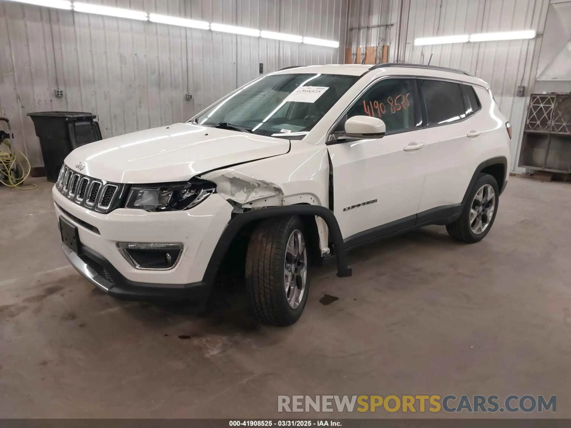 2 Photograph of a damaged car 3C4NJDCB1KT620546 JEEP COMPASS 2019