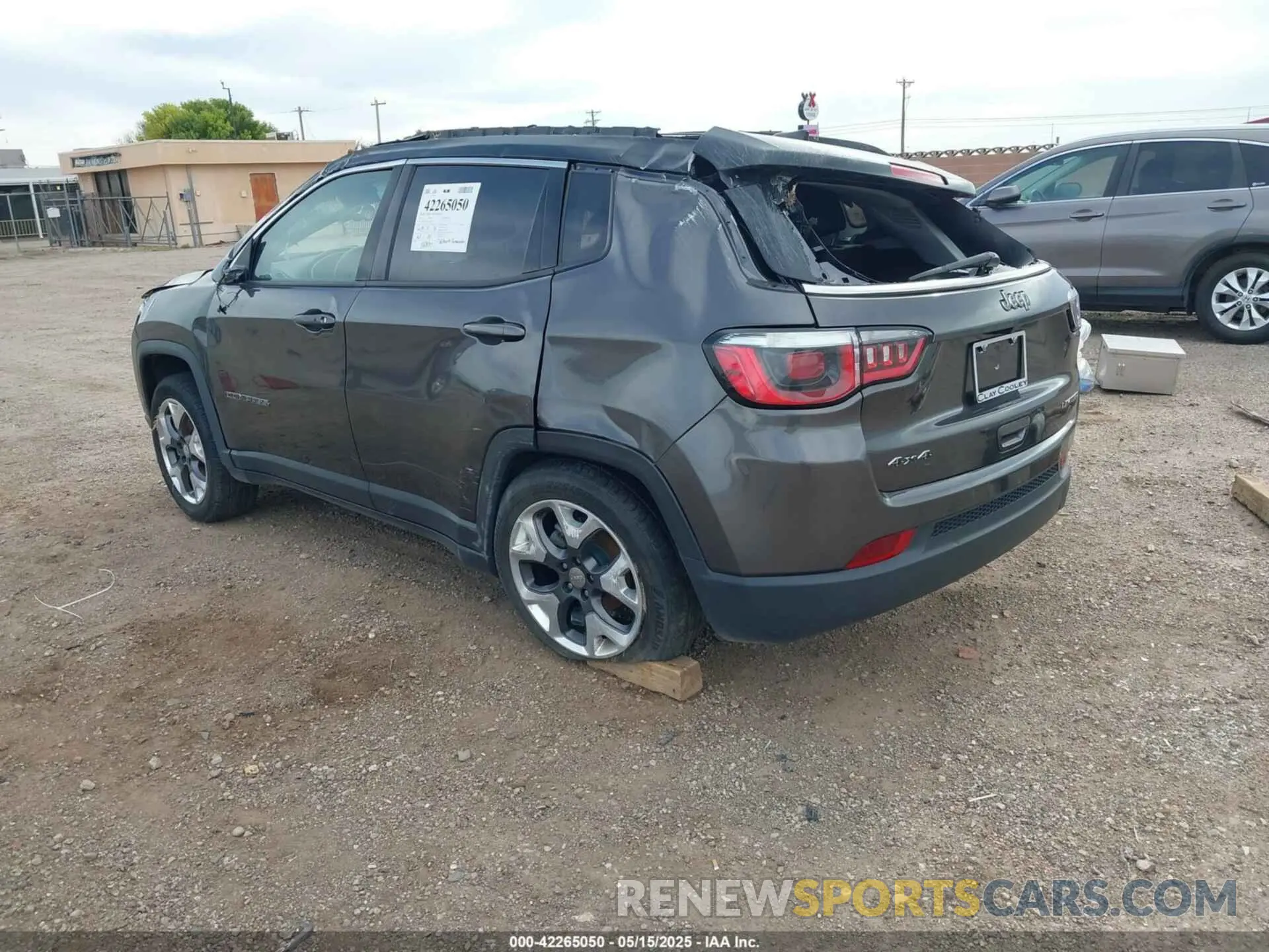 3 Photograph of a damaged car 3C4NJDCB1KT641767 JEEP COMPASS 2019