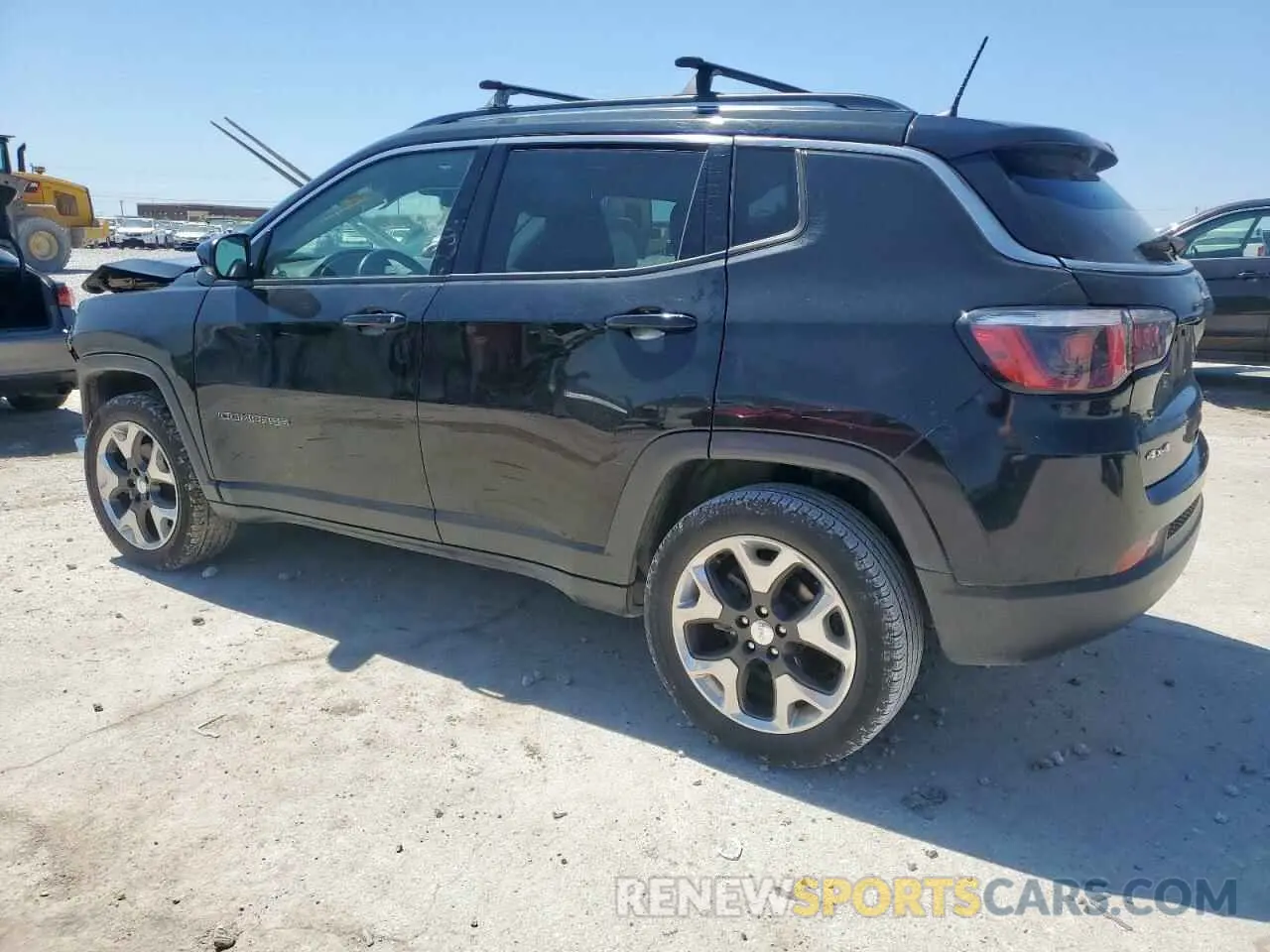 2 Photograph of a damaged car 3C4NJDCB1KT651148 JEEP COMPASS 2019