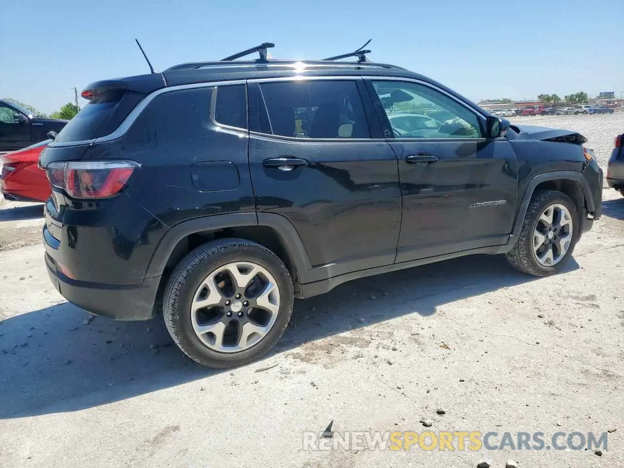 3 Photograph of a damaged car 3C4NJDCB1KT651148 JEEP COMPASS 2019
