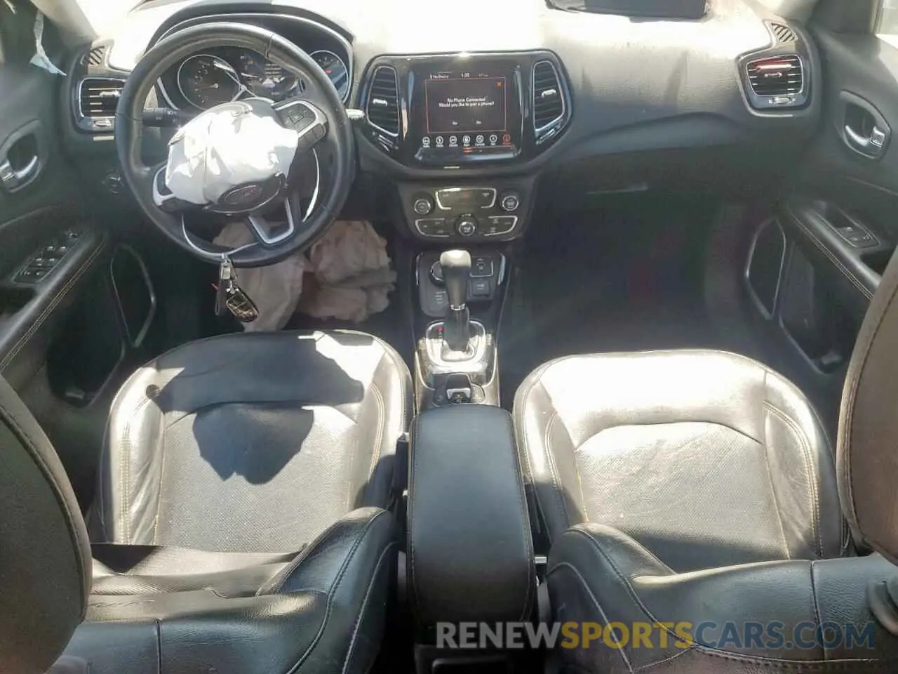 8 Photograph of a damaged car 3C4NJDCB1KT651148 JEEP COMPASS 2019