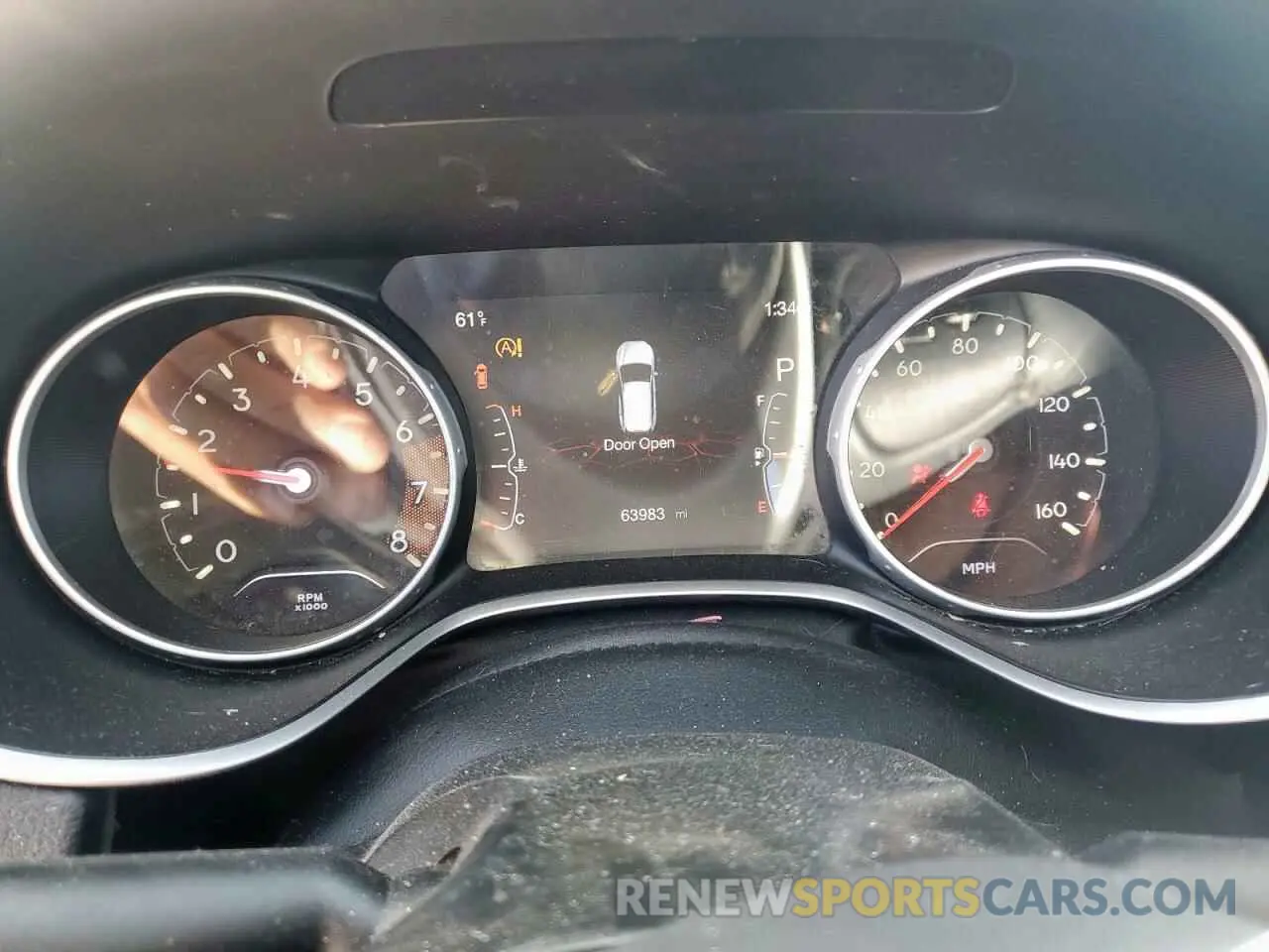 9 Photograph of a damaged car 3C4NJDCB1KT651148 JEEP COMPASS 2019