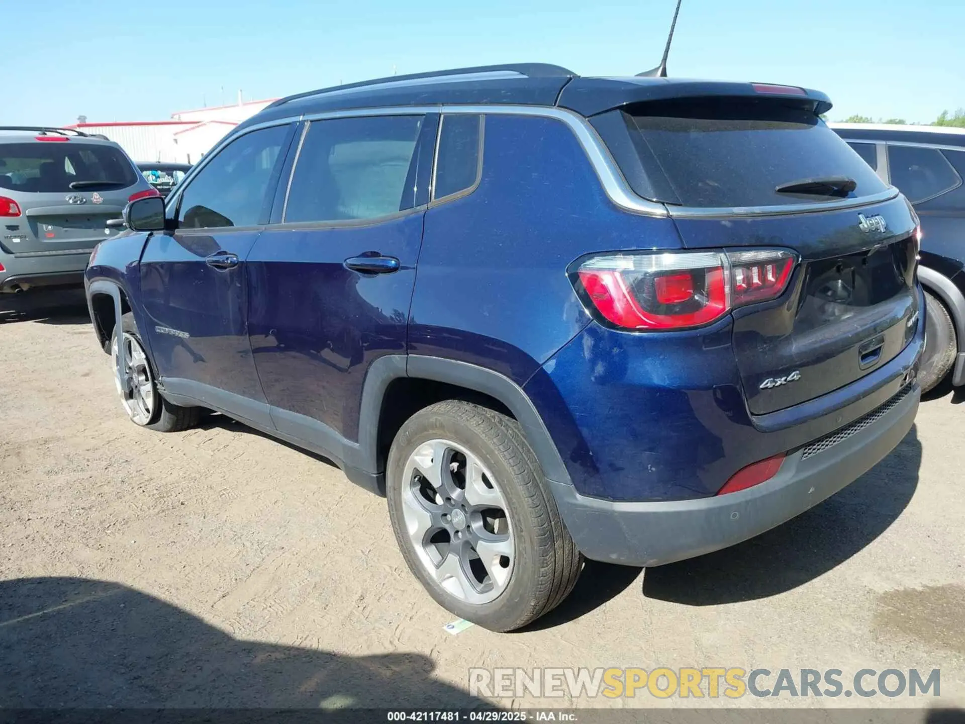 3 Photograph of a damaged car 3C4NJDCB1KT680147 JEEP COMPASS 2019