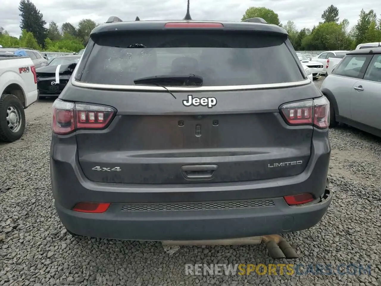 6 Photograph of a damaged car 3C4NJDCB1KT791619 JEEP COMPASS 2019