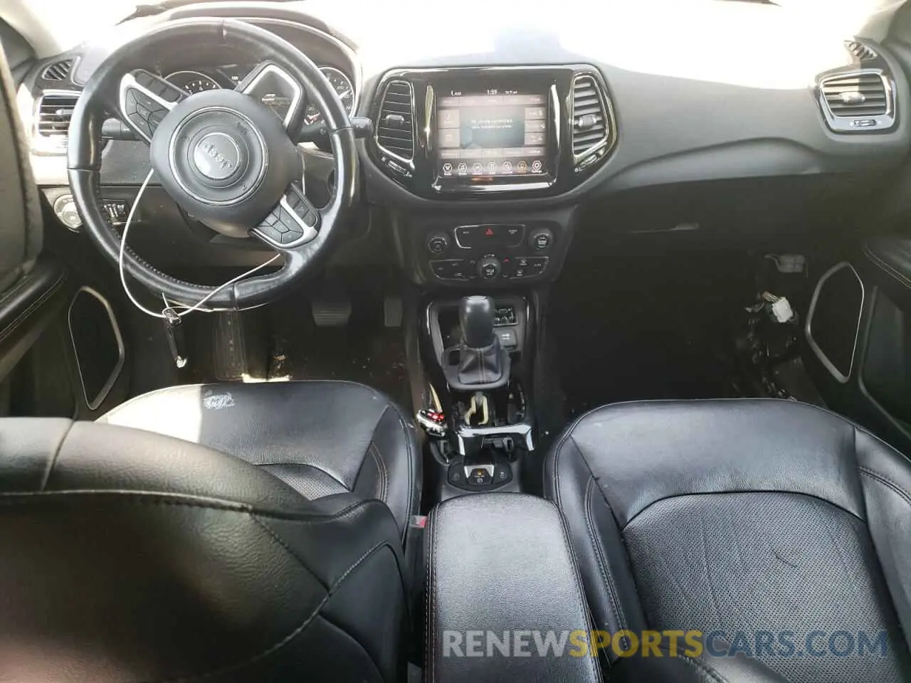 8 Photograph of a damaged car 3C4NJDCB1KT791619 JEEP COMPASS 2019