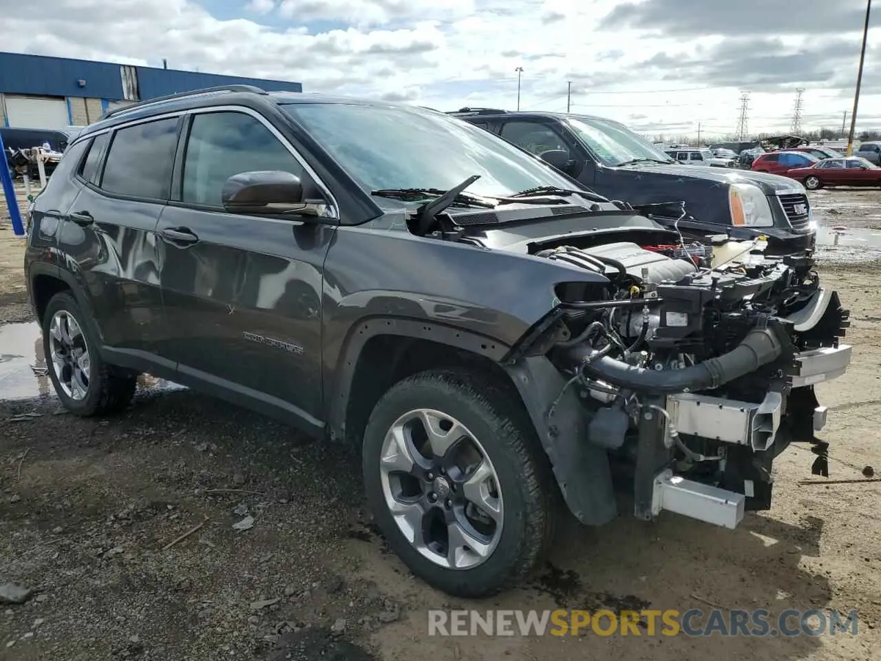 4 Photograph of a damaged car 3C4NJDCB1KT806250 JEEP COMPASS 2019